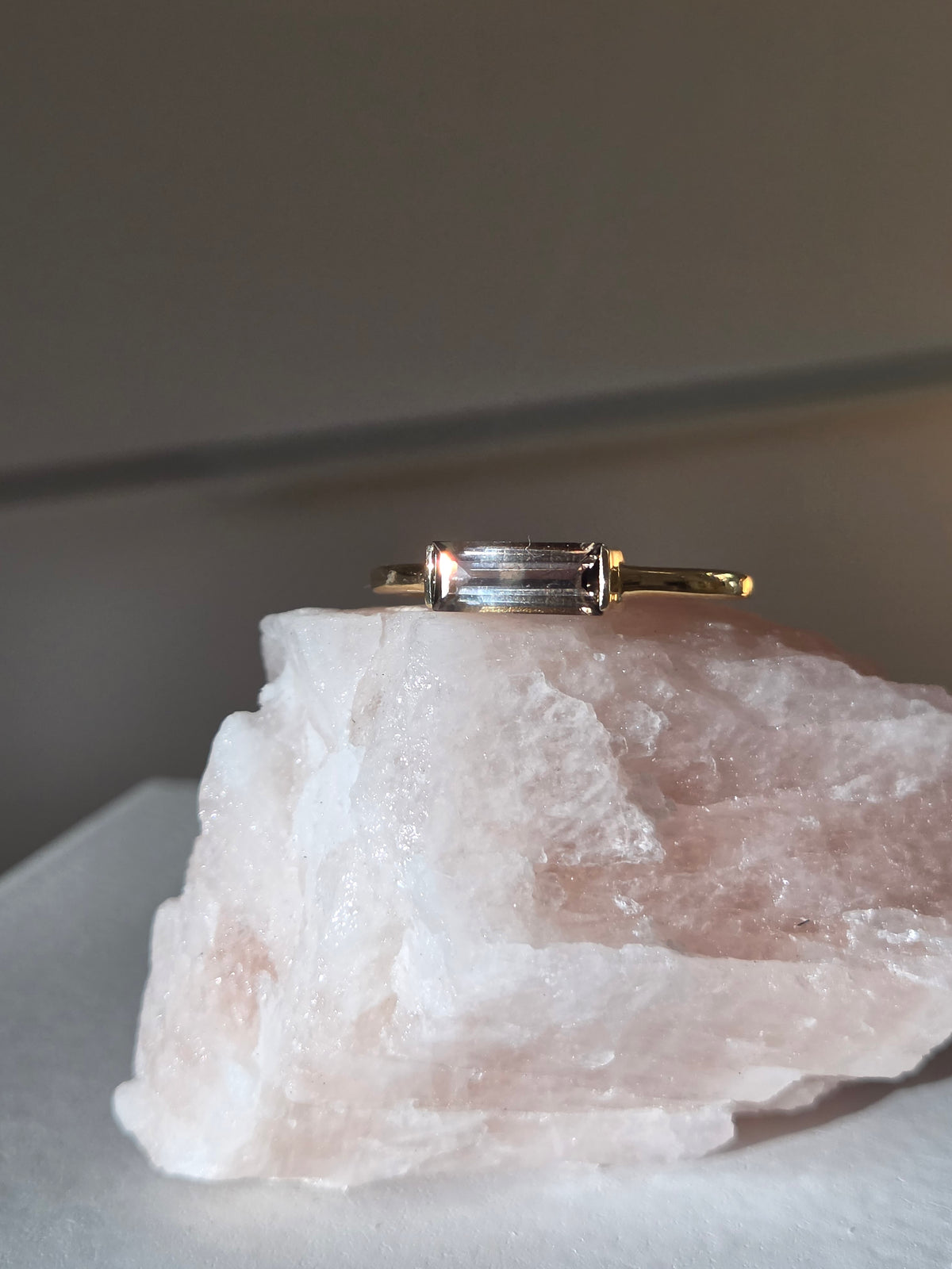 Size 11.5 | Smoky Ring | gold 039
