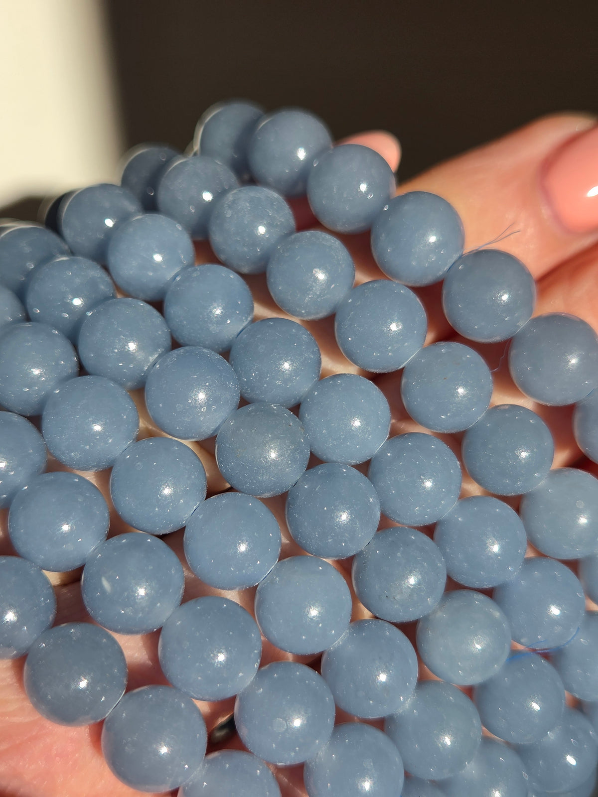 Angelite Bracelet | 8mm
