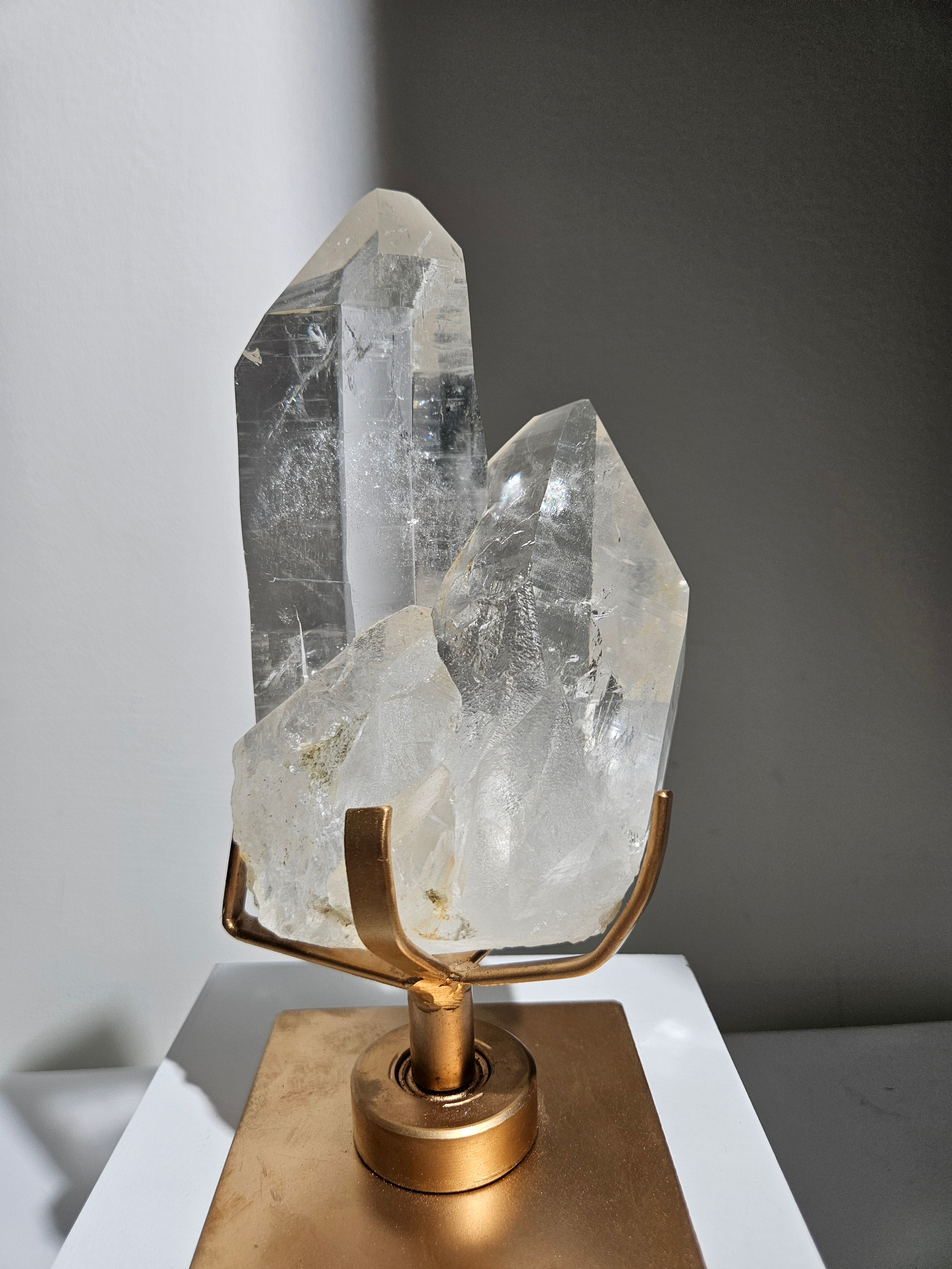 Lemurian Quartz Spinning Statement 004