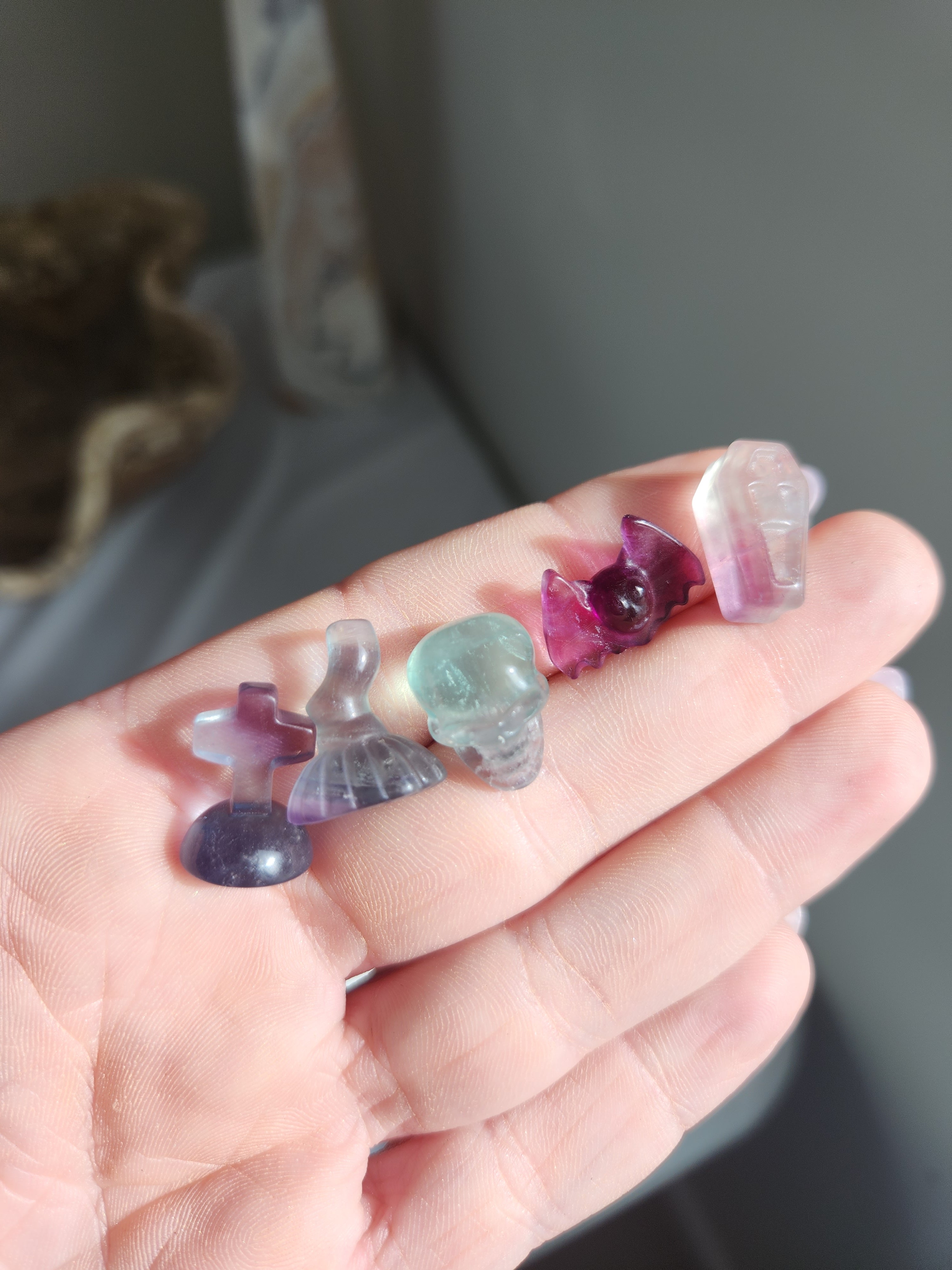 Fluorite Spooky Set