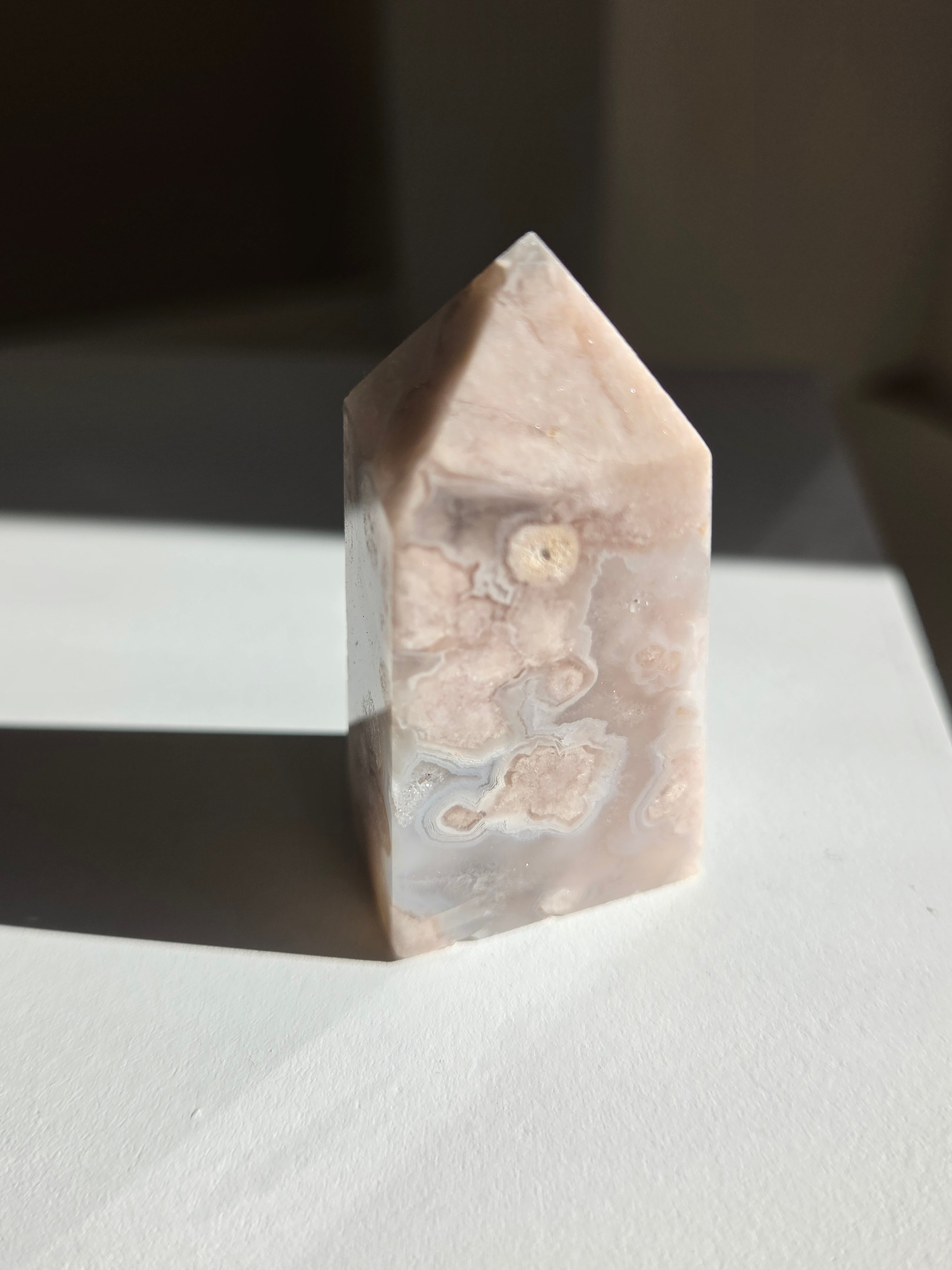 Flower Agate Tower 013
