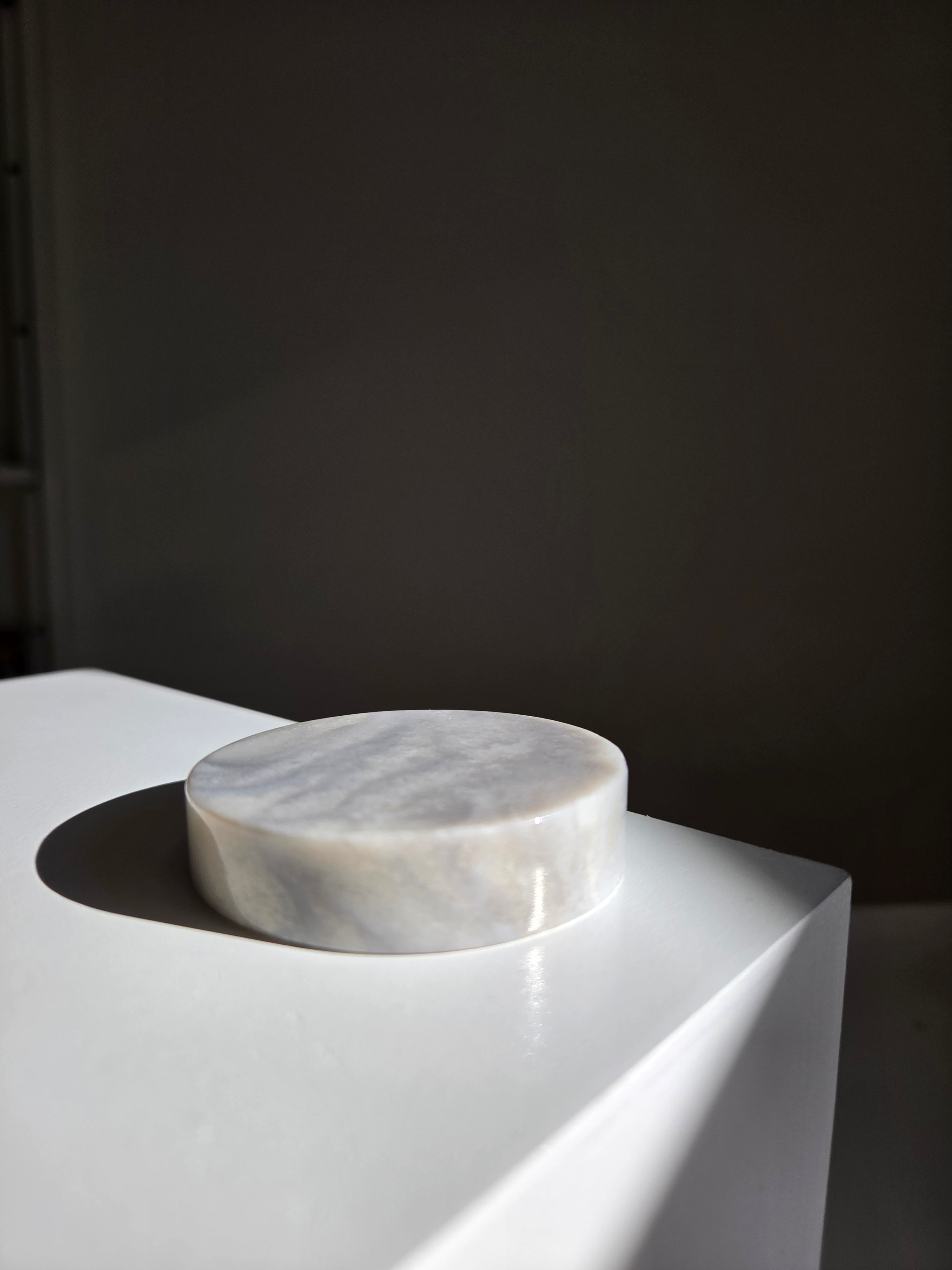 Flower Agate Disk 005