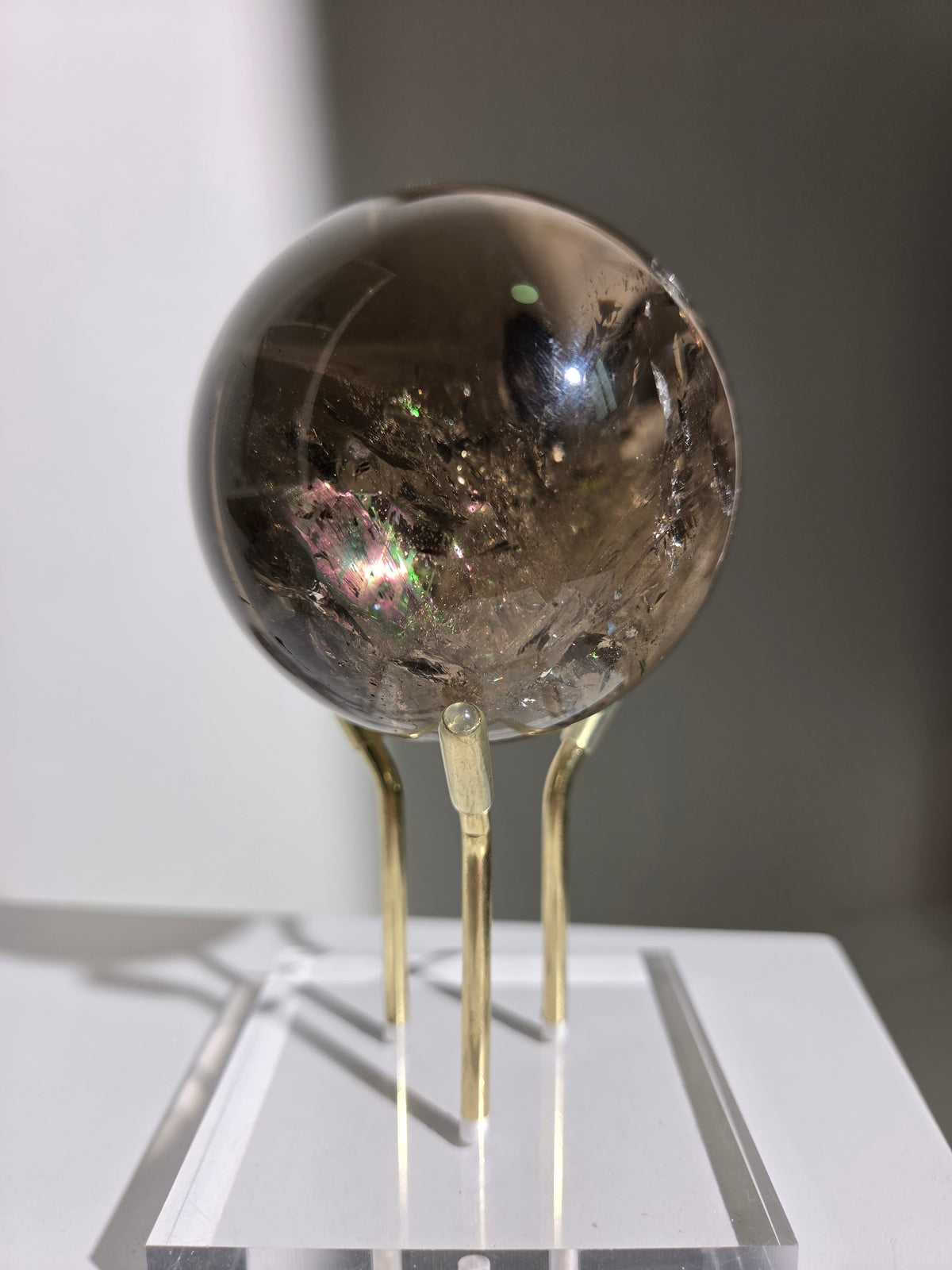 Smoky Quartz Sphere 007
