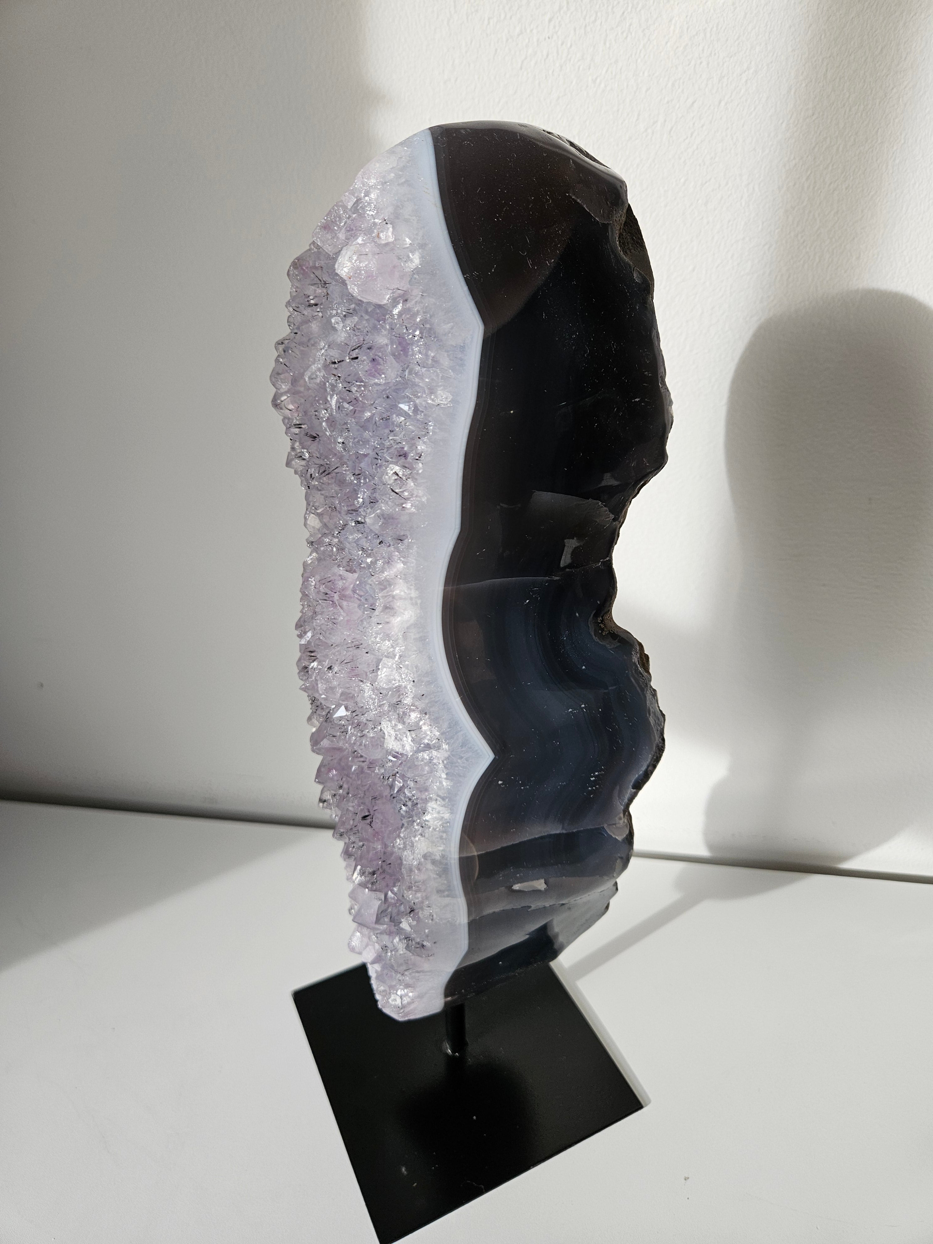 Agate x Amethyst Statement