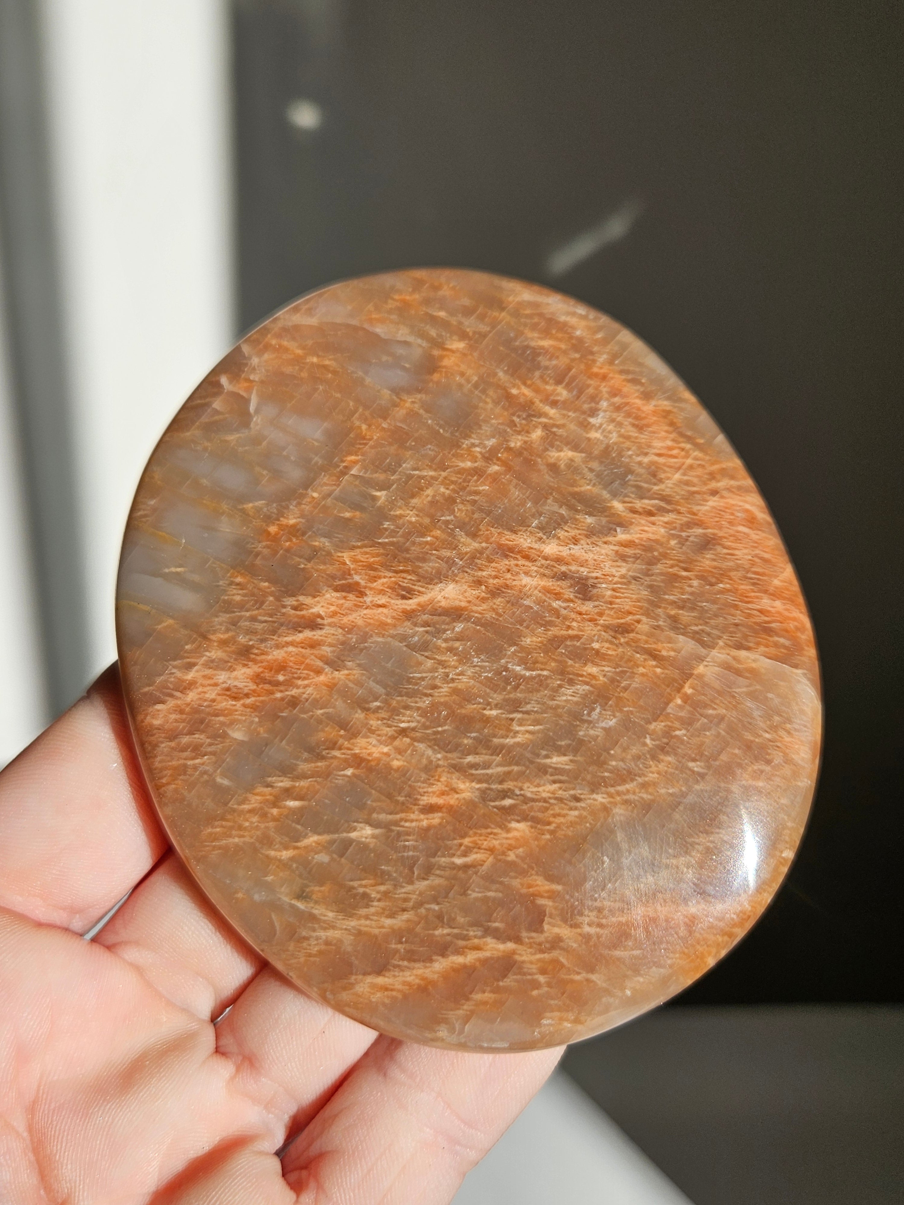 Peach Moonstone Slab 002