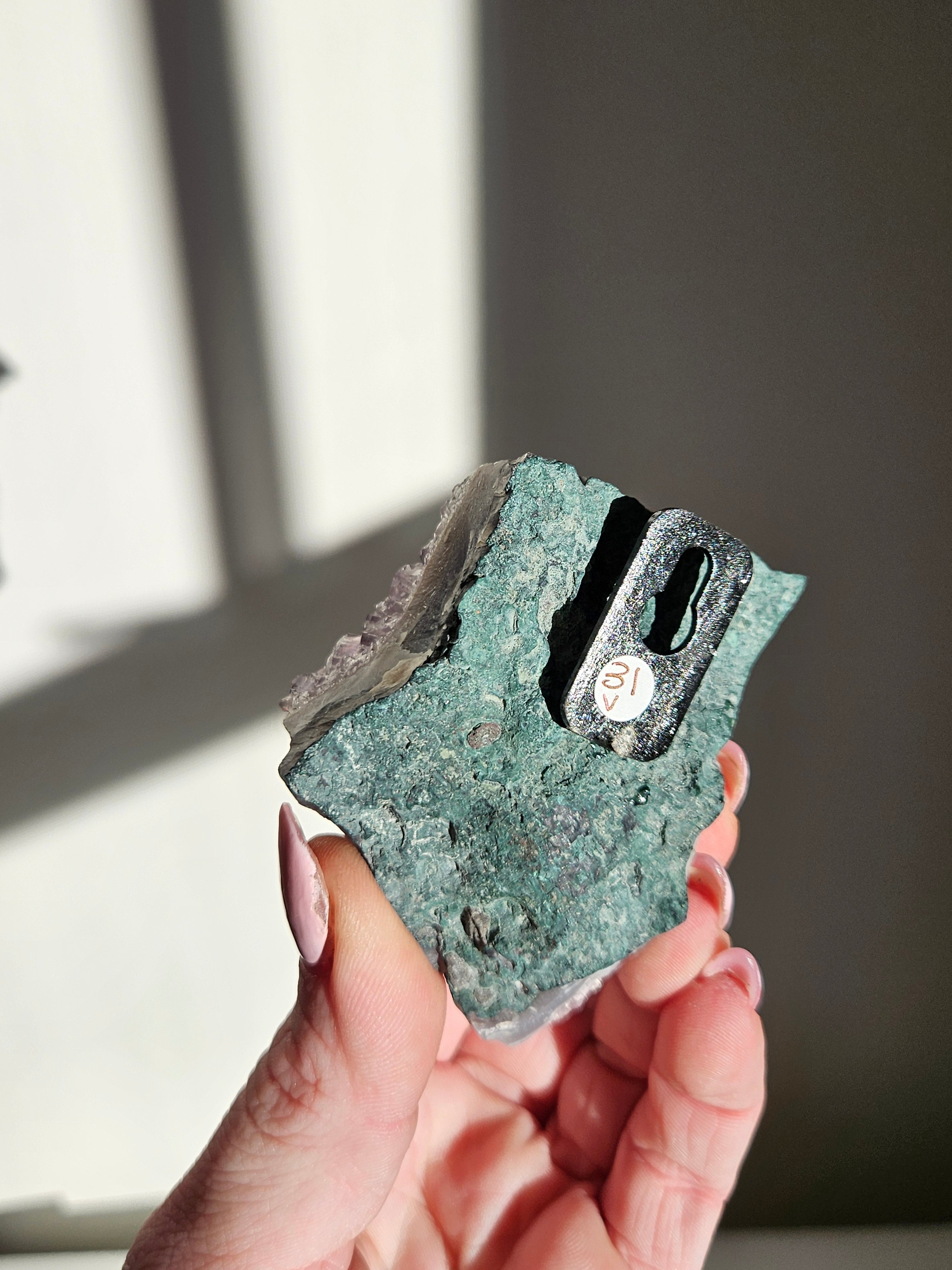 Amethyst Wall Hanger 001