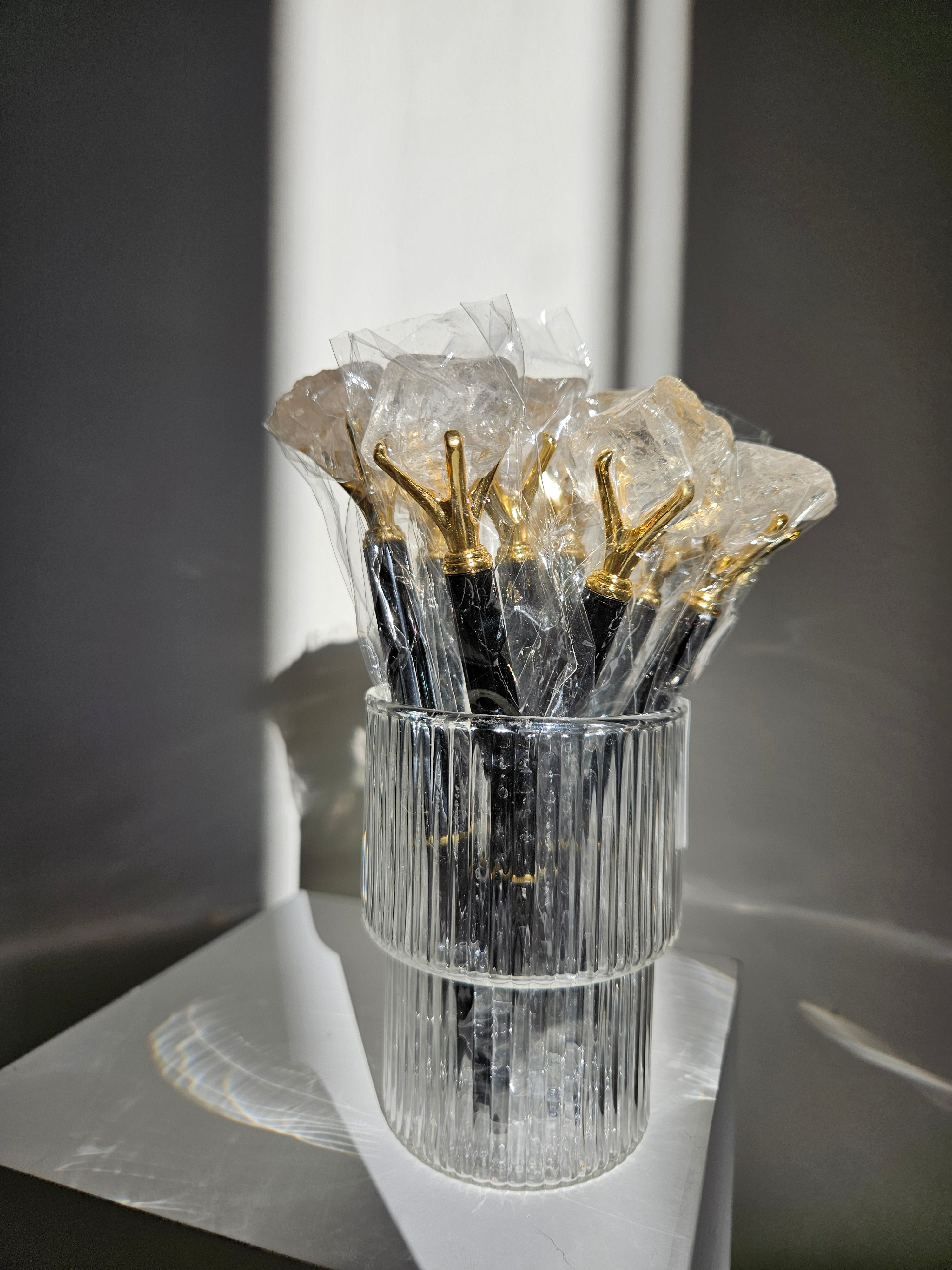 Raw Quartz Pen | black