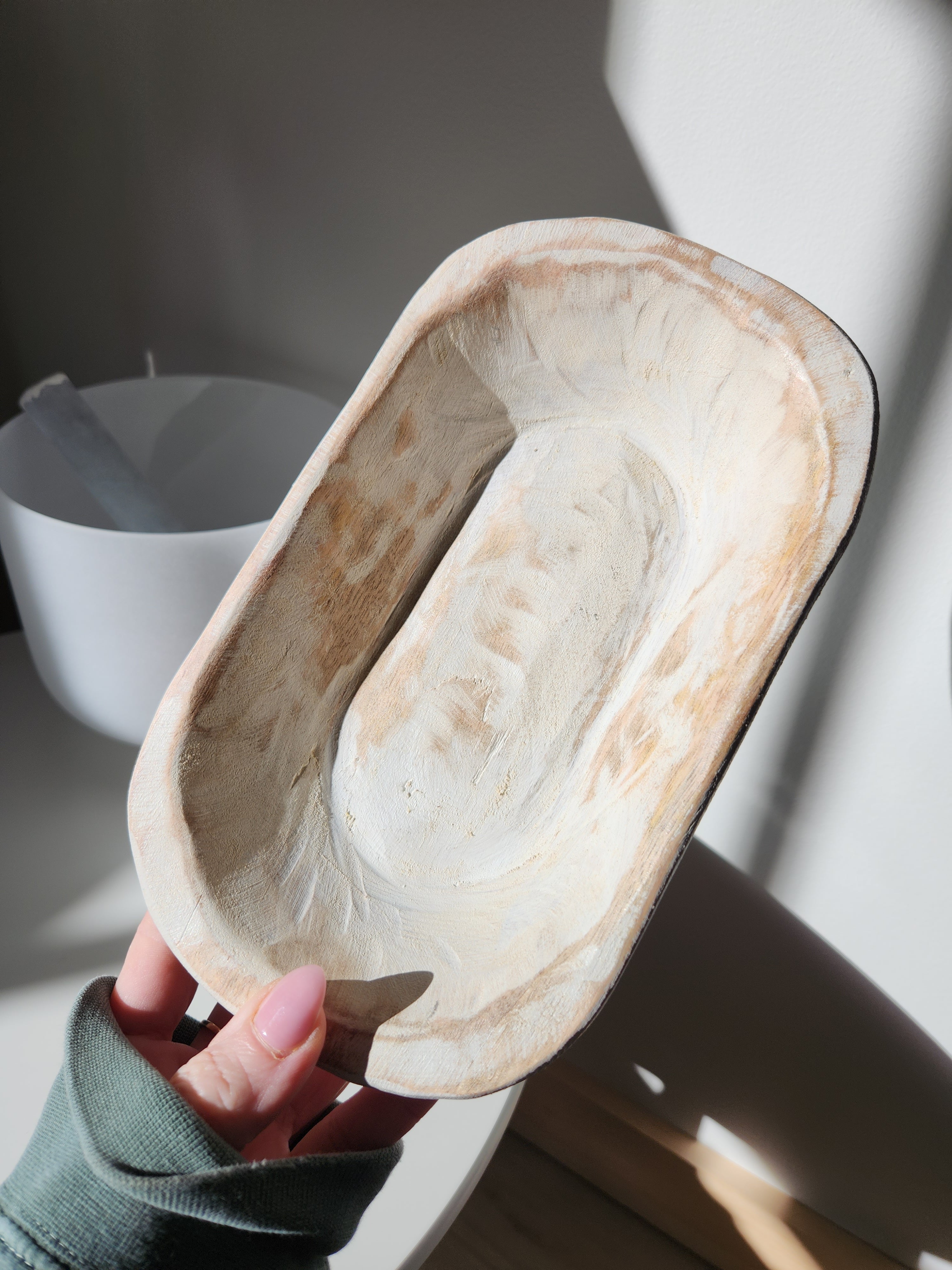 Carved Wood Dish