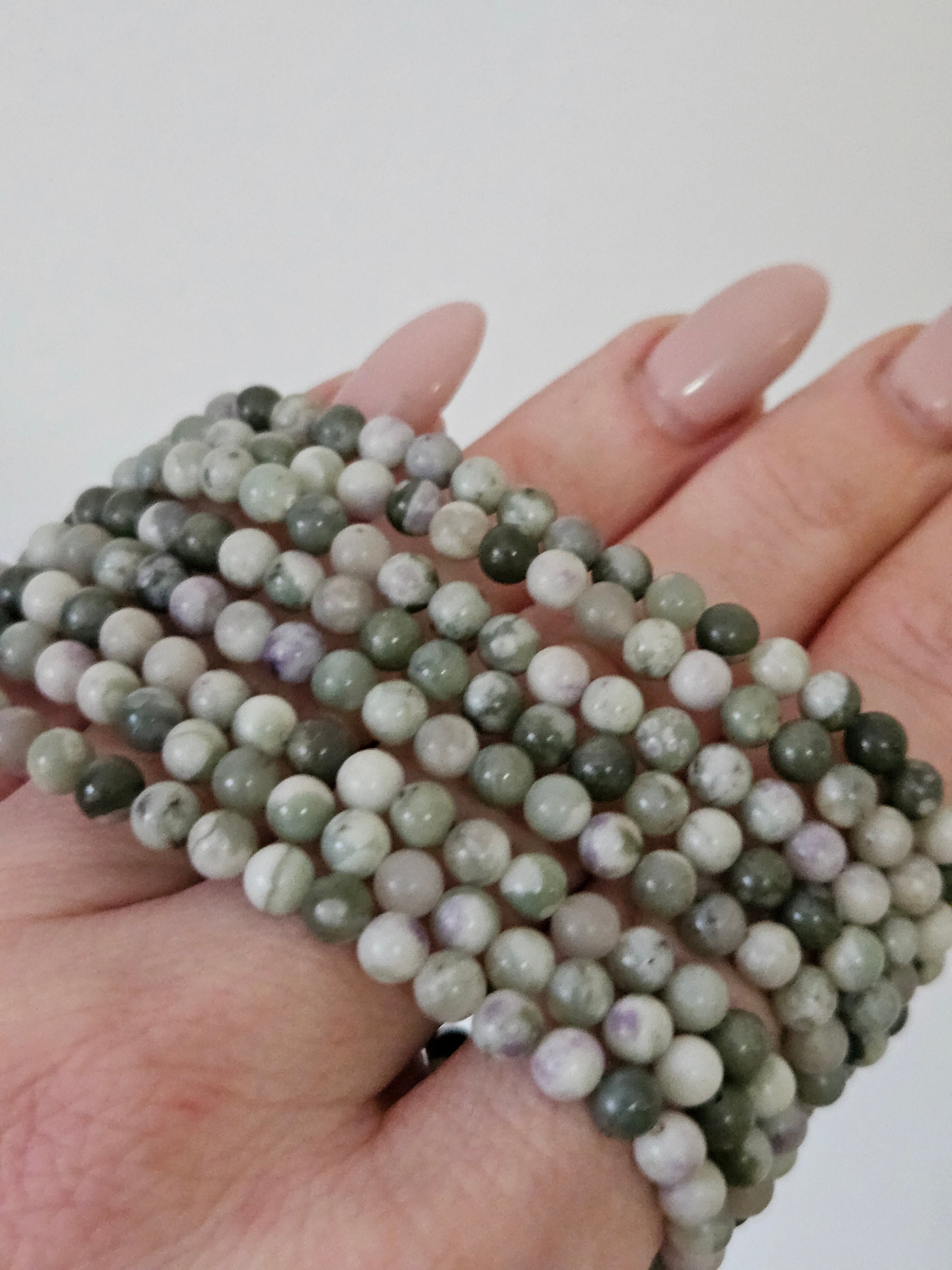 Peace Jade Bracelet | 4mm