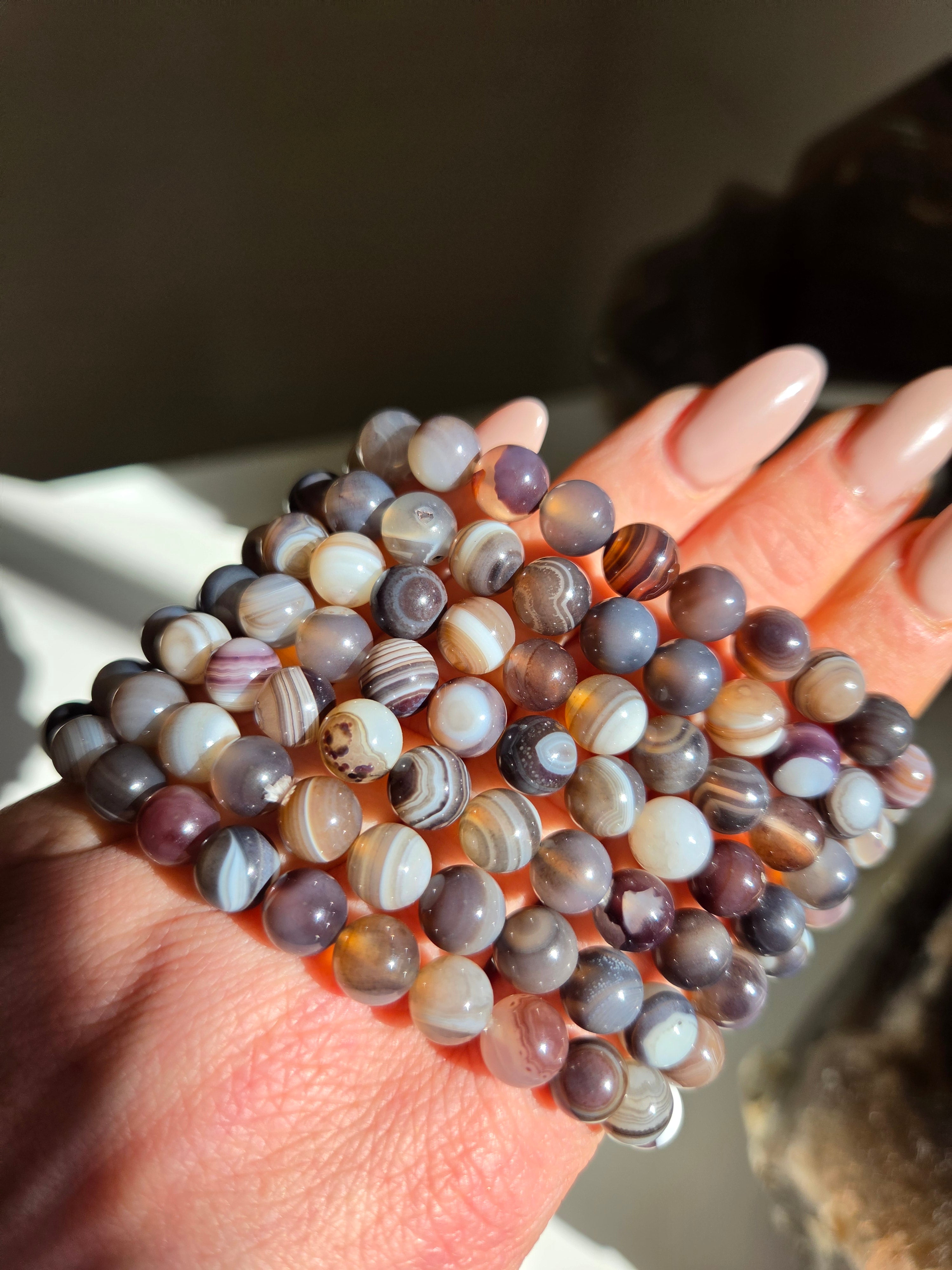 Botswana Agate Bracelet | 8mm