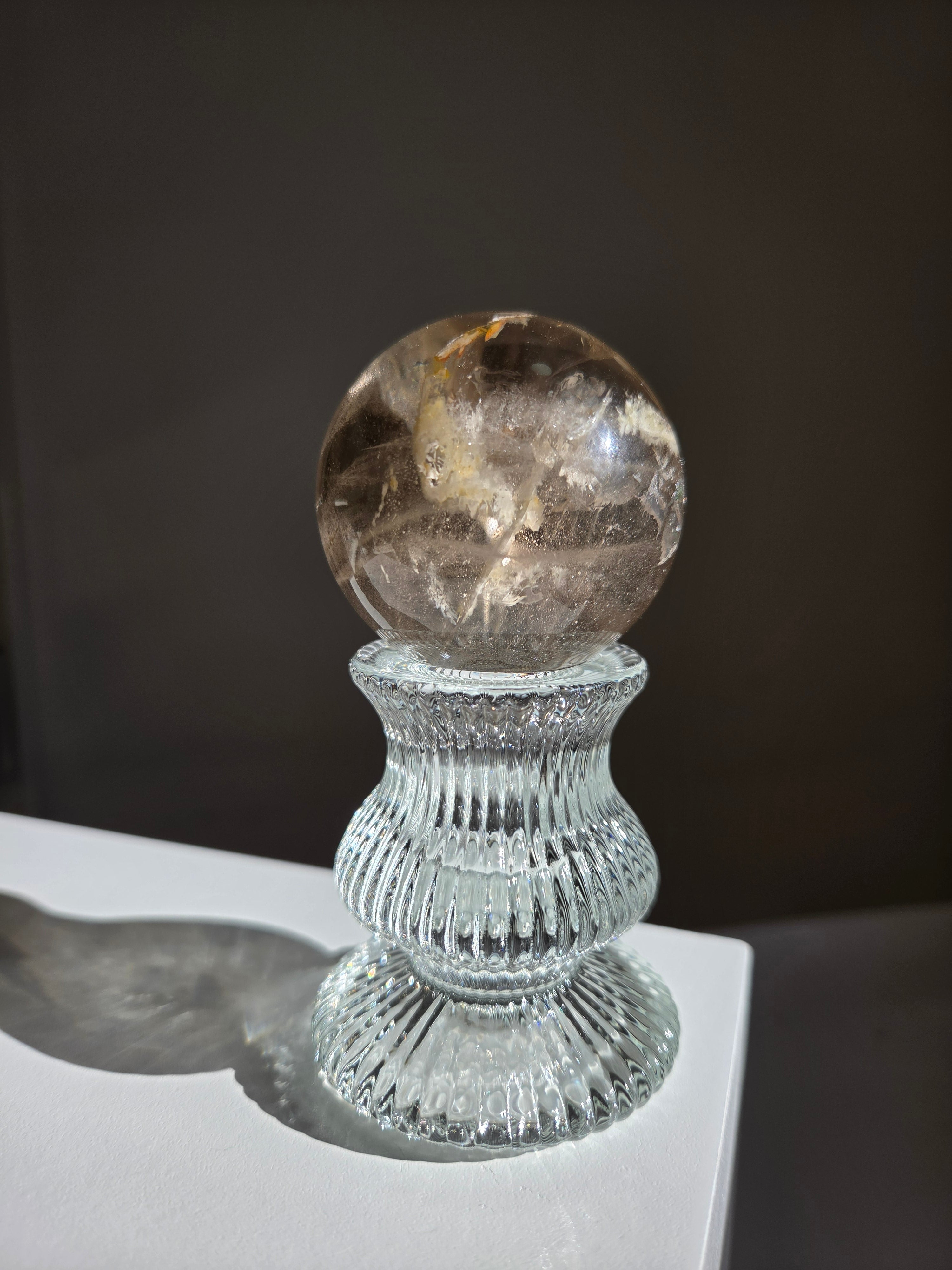 Smoky Quartz Sphere 003