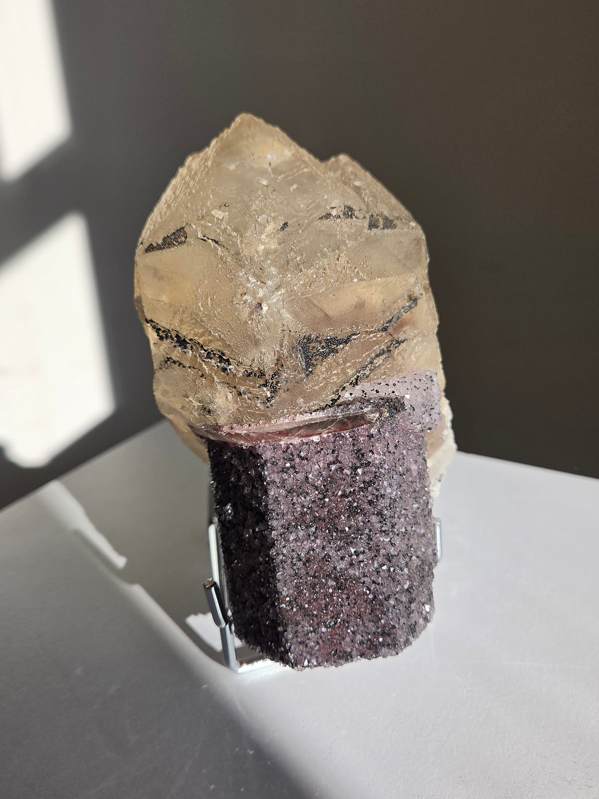 Amethyst x Calcite 003