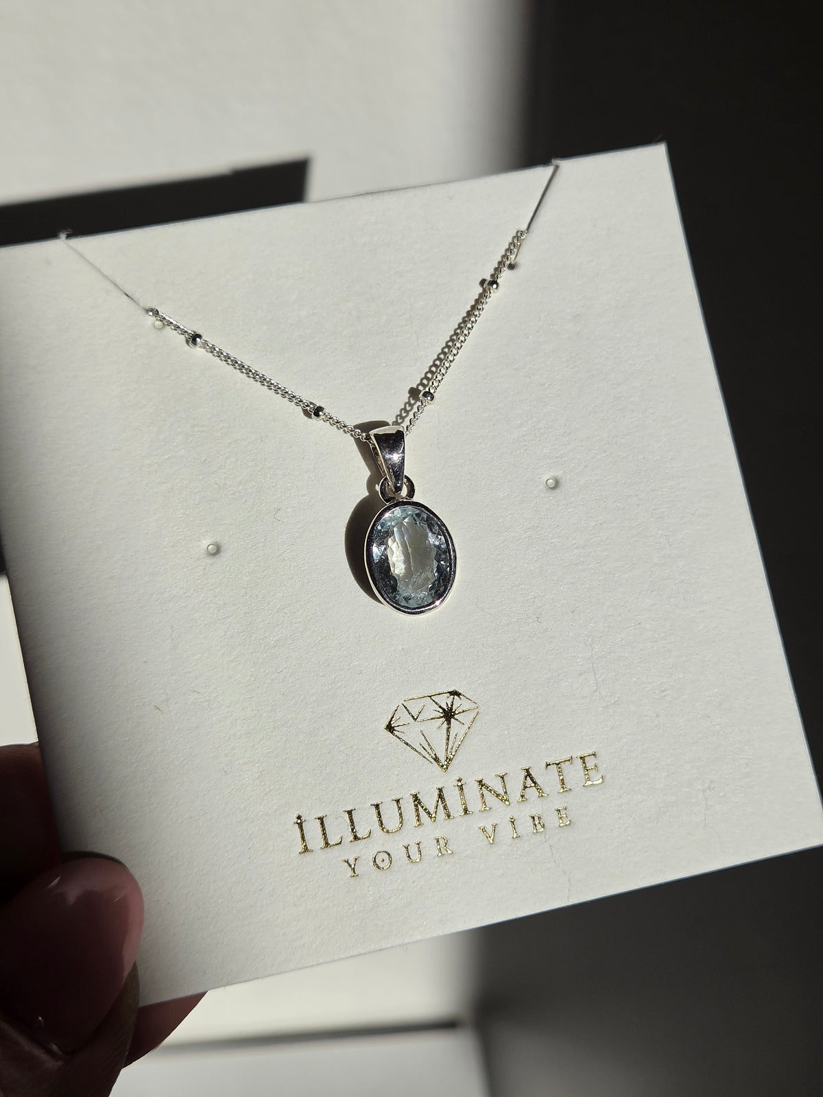 Aquamarine Necklace 007