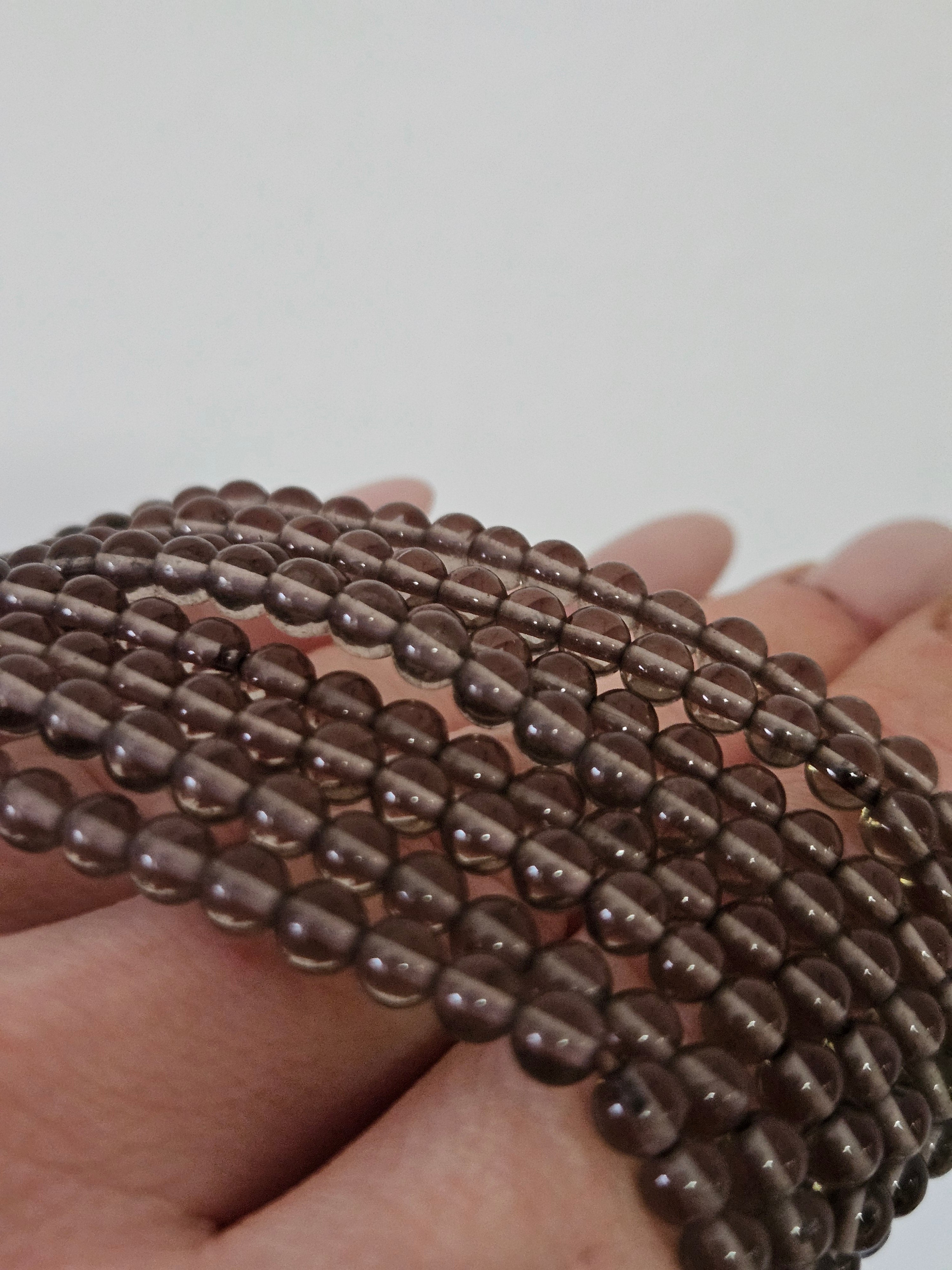 Smoky Quartz Bracelet | 4mm