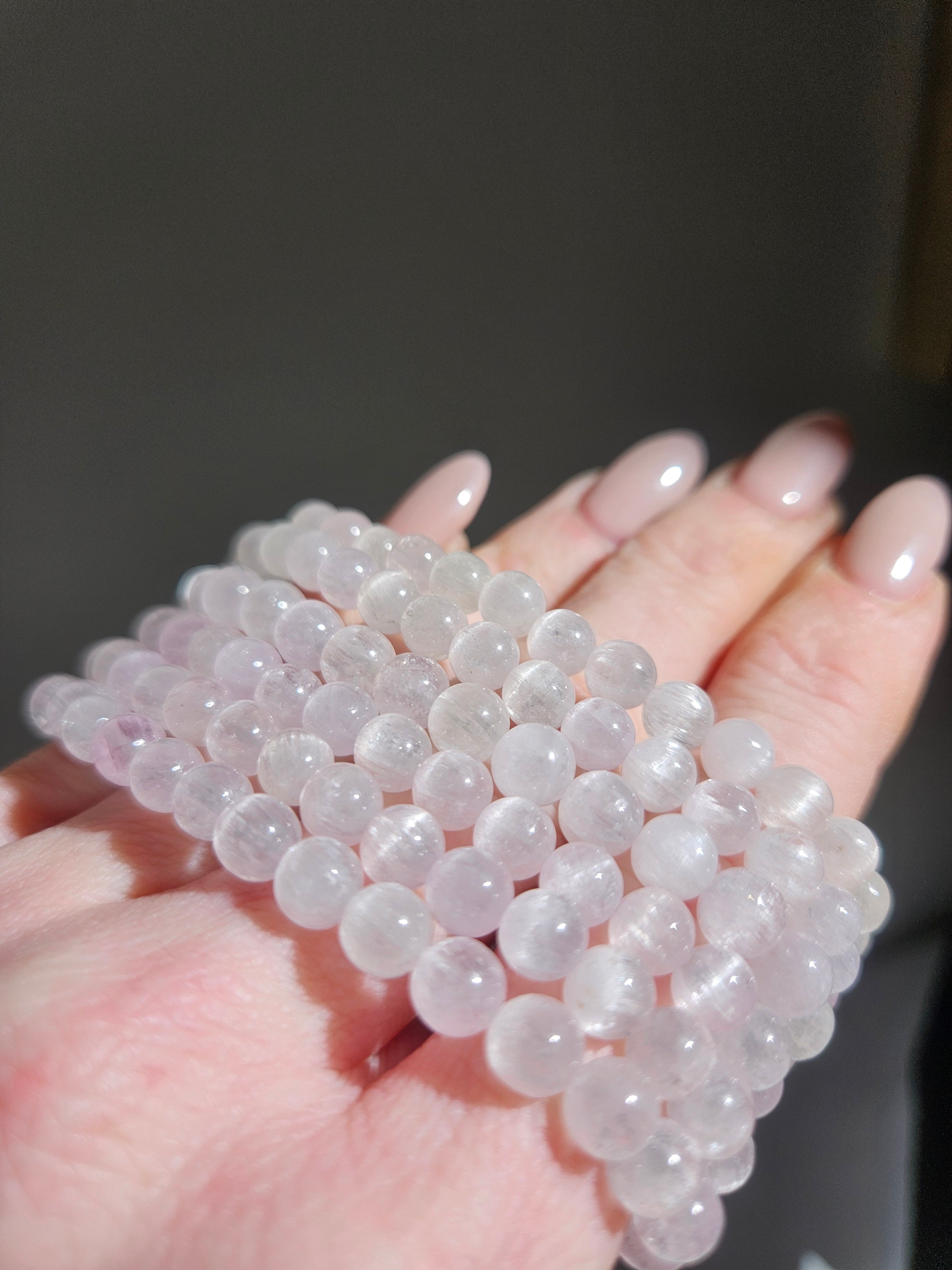 Silk Kunzite Bracelet | 6mm