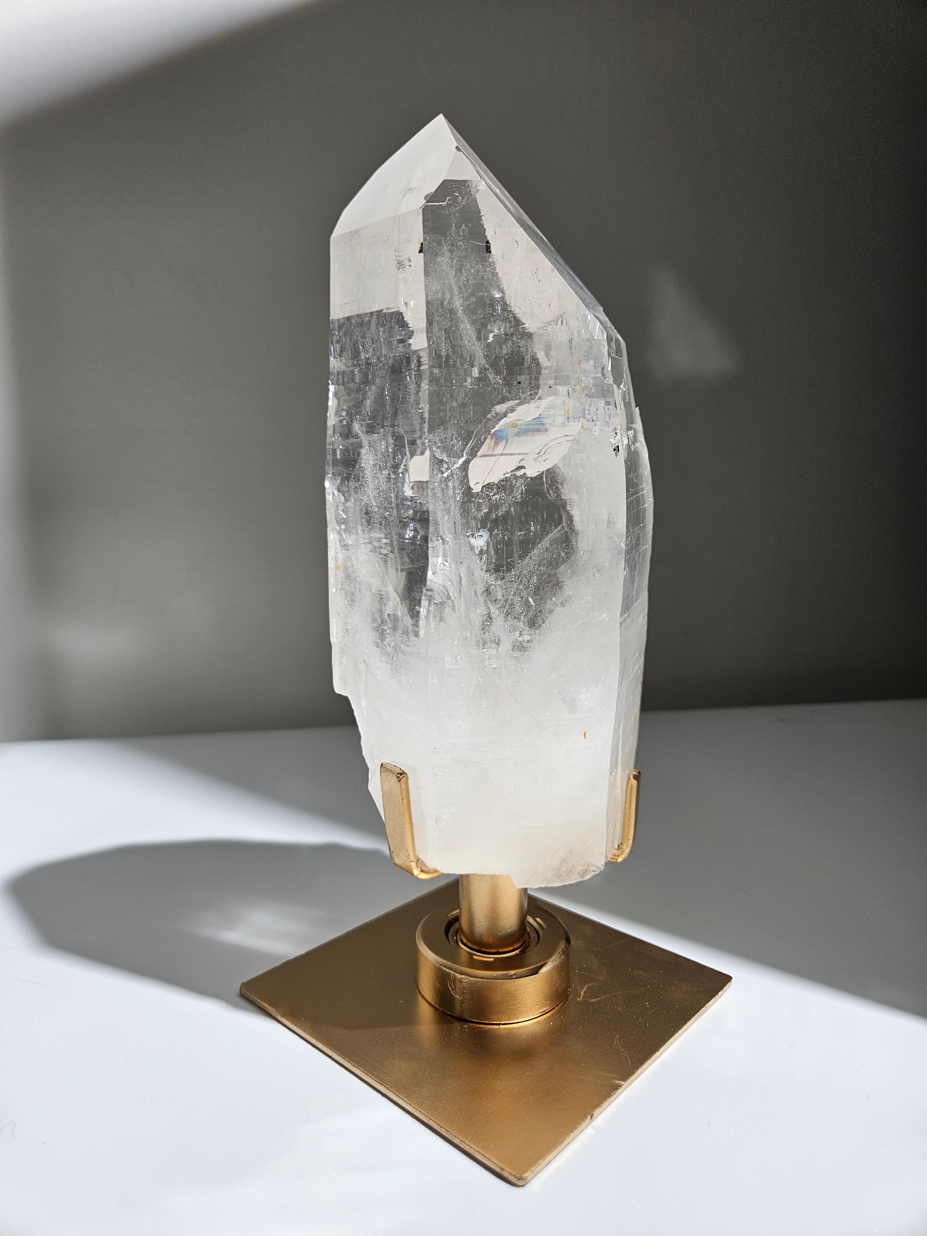 Lemurian Quartz Spinning Statement 001