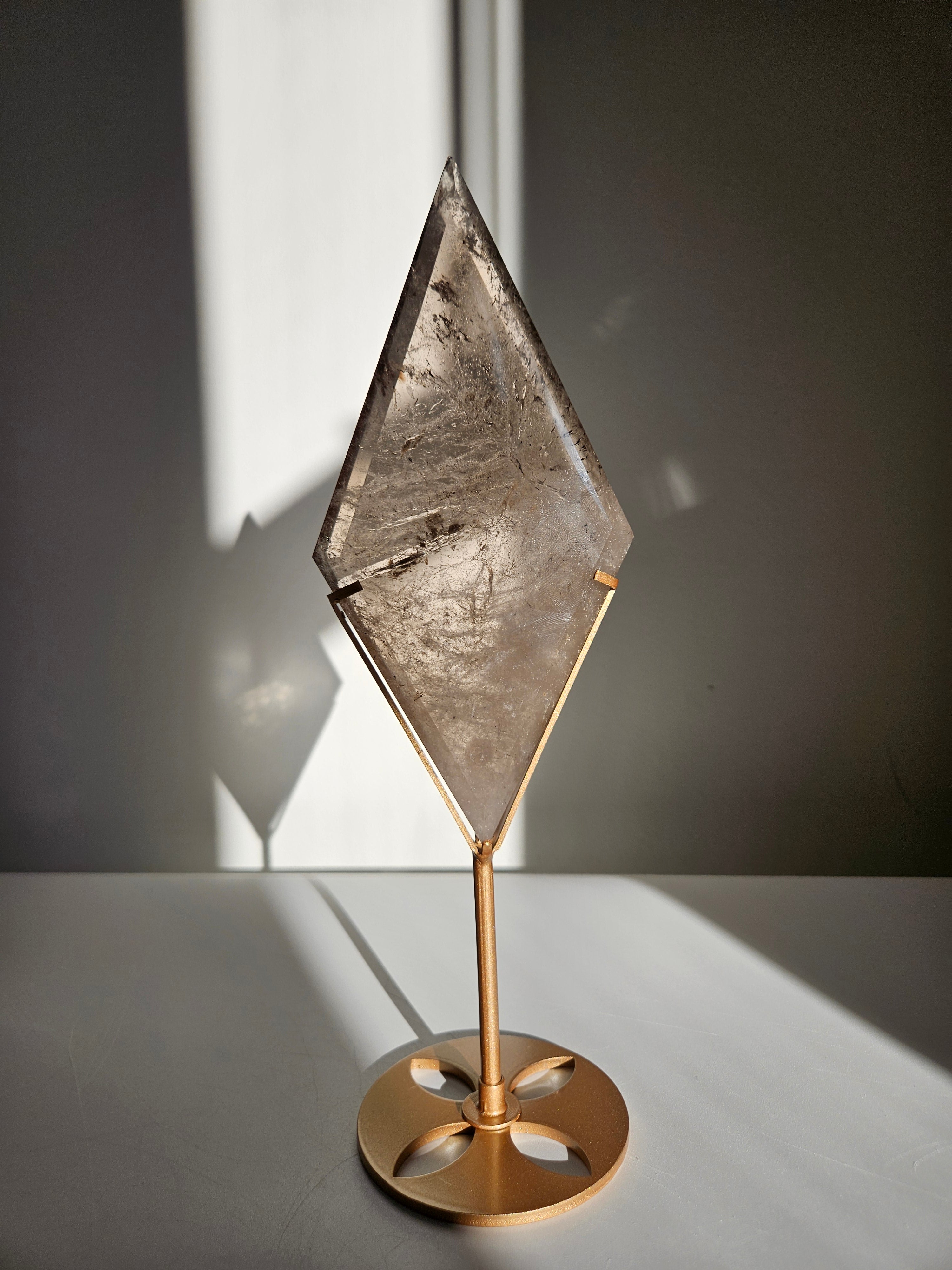 Smoky Quartz Diamond 001