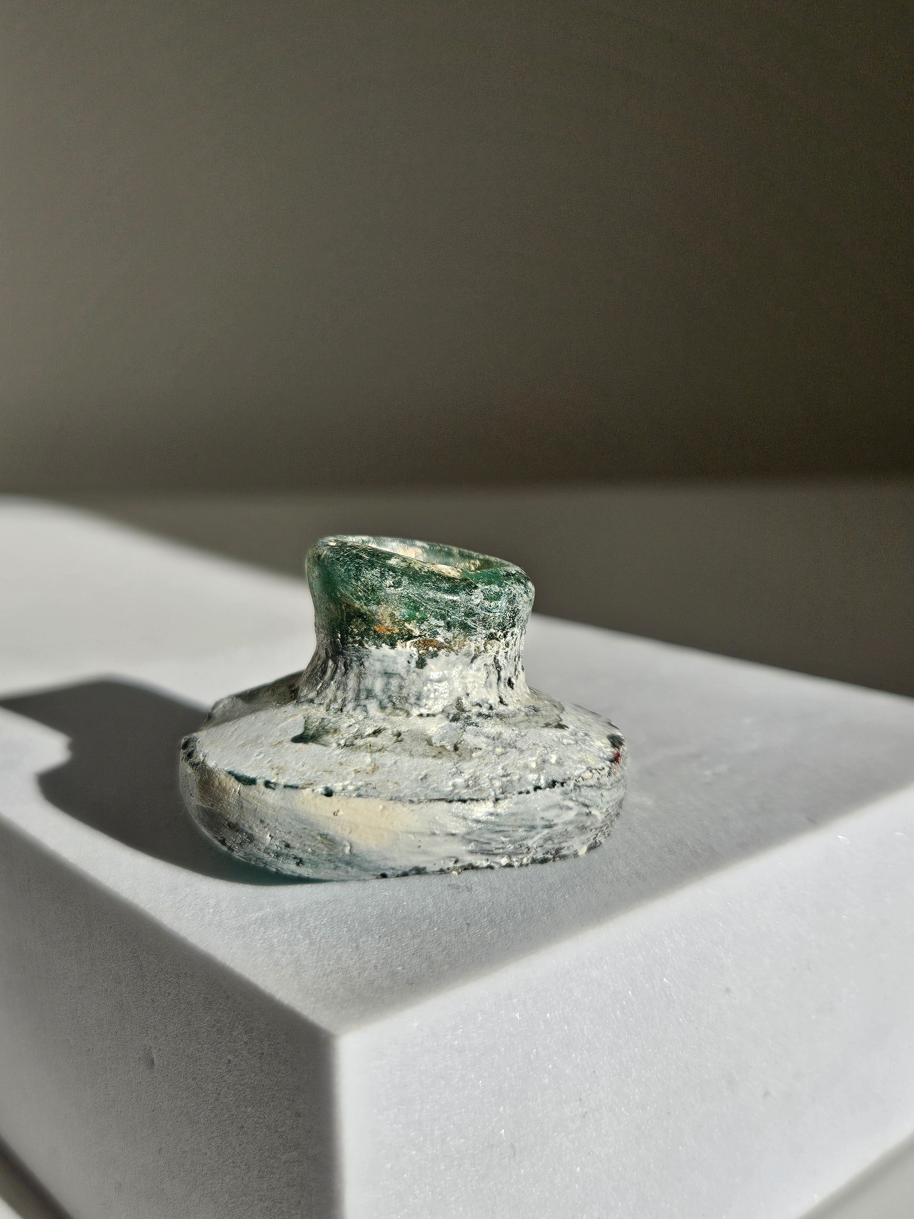 Roman Glass Bottle 008