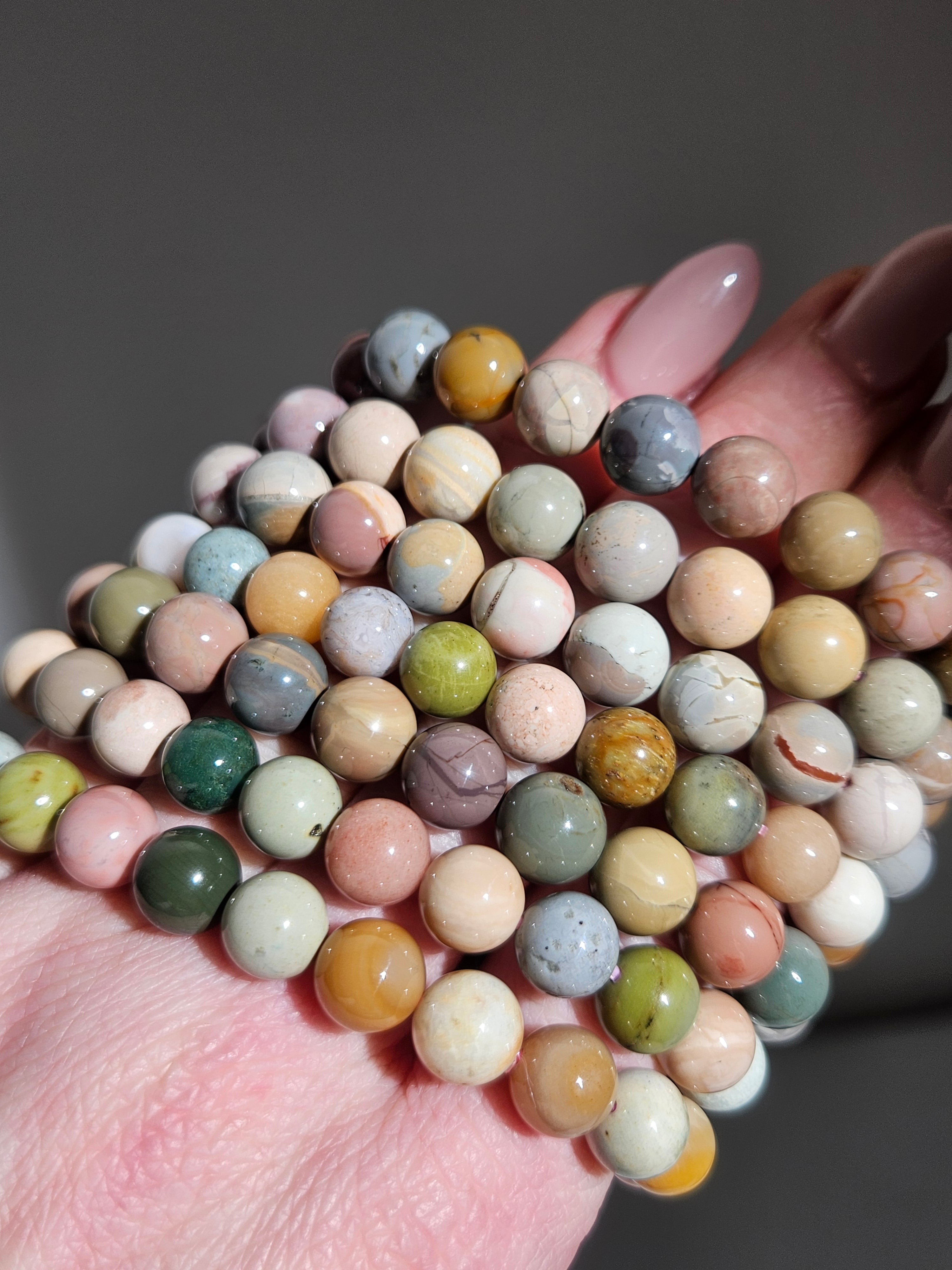 Alashan Agate Bracelet | 9mm