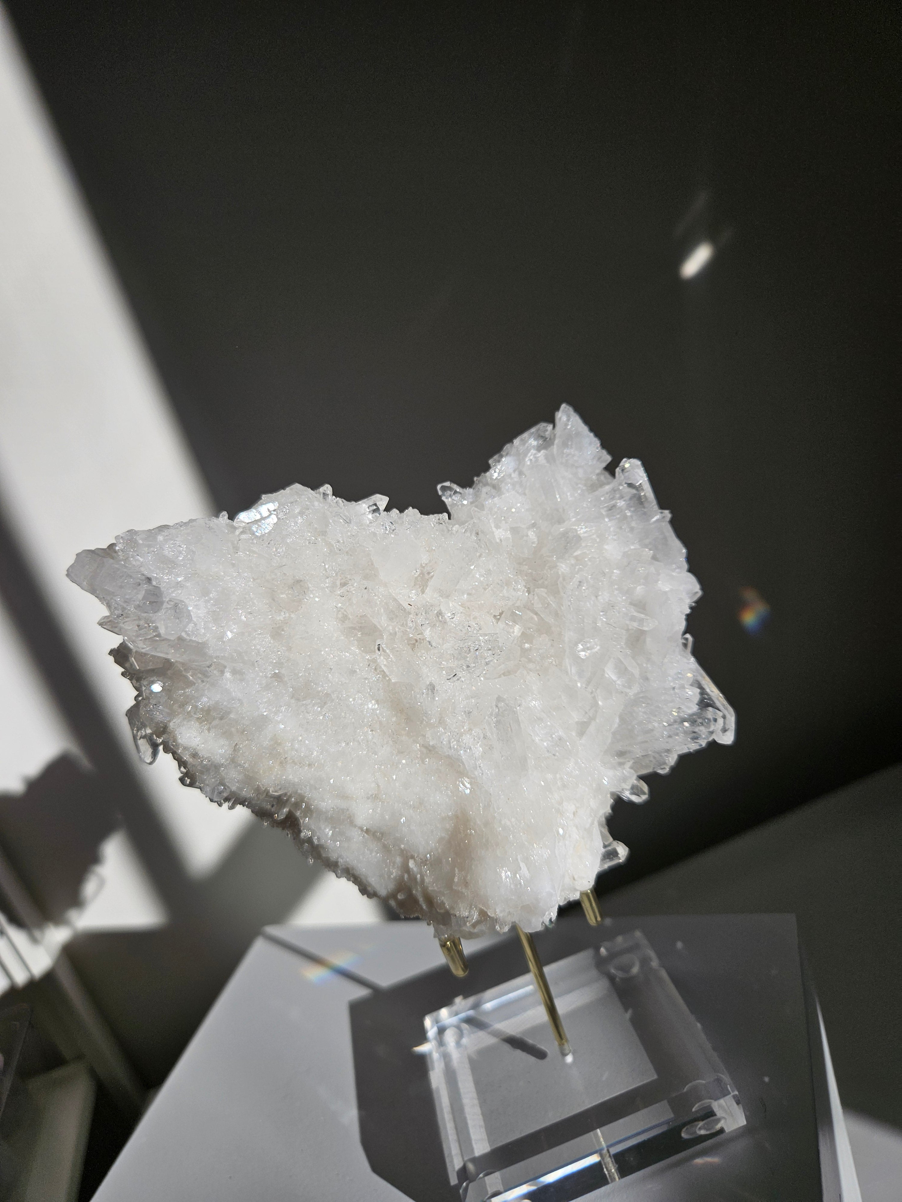 Sparkly Quartz Cluster 013