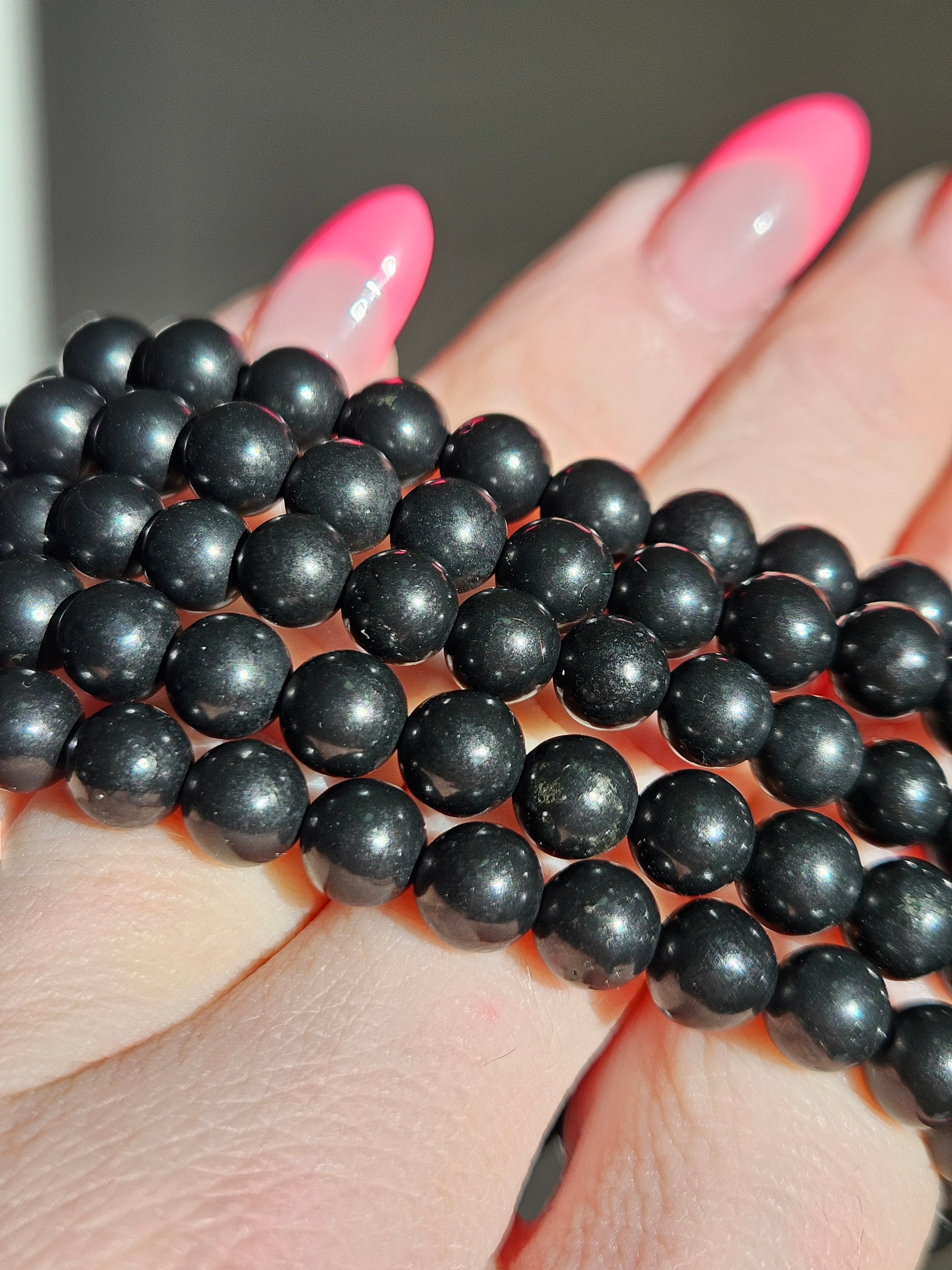 Shungite Bracelet | 7mm
