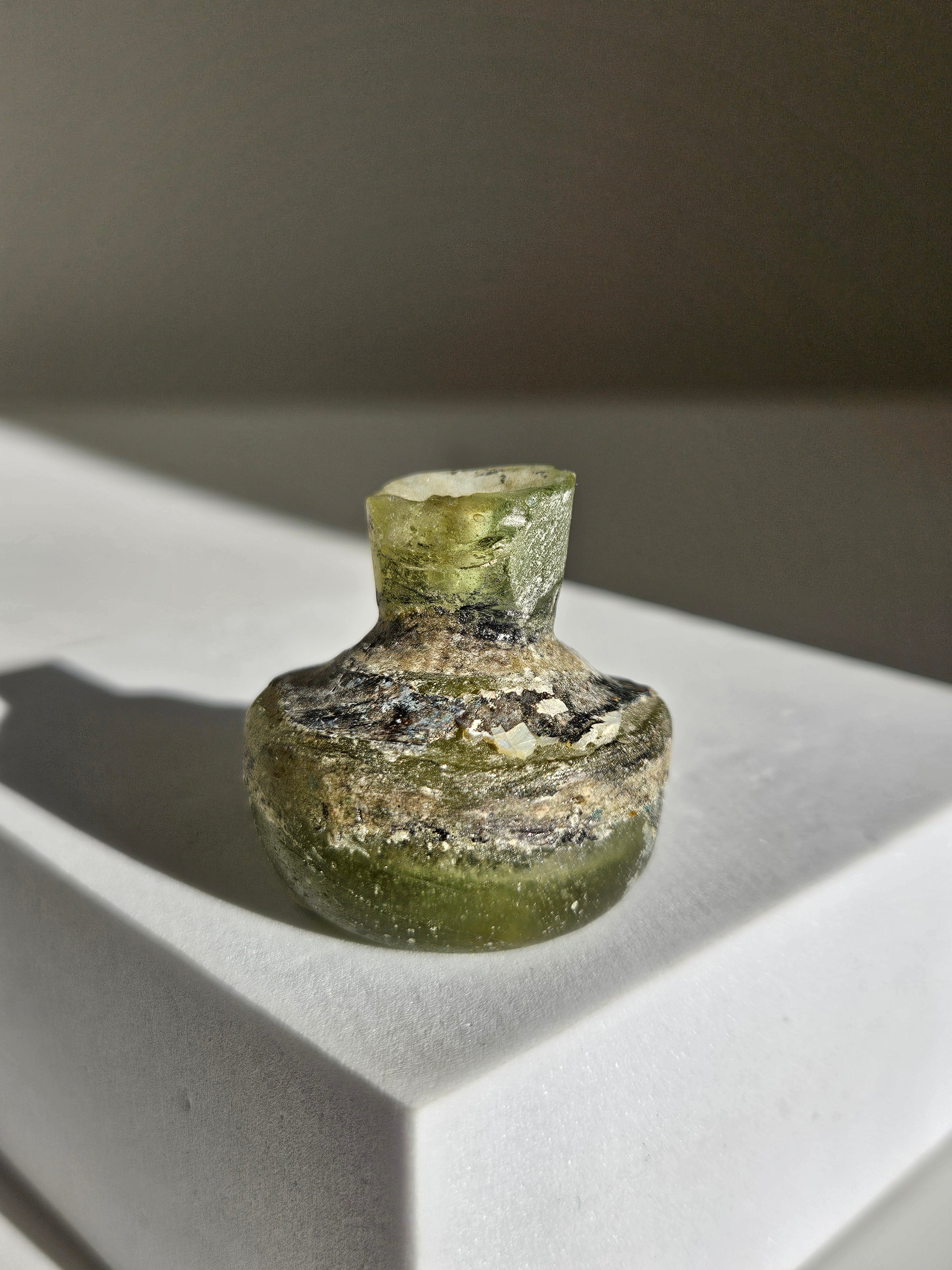 Roman Glass Bottle 005