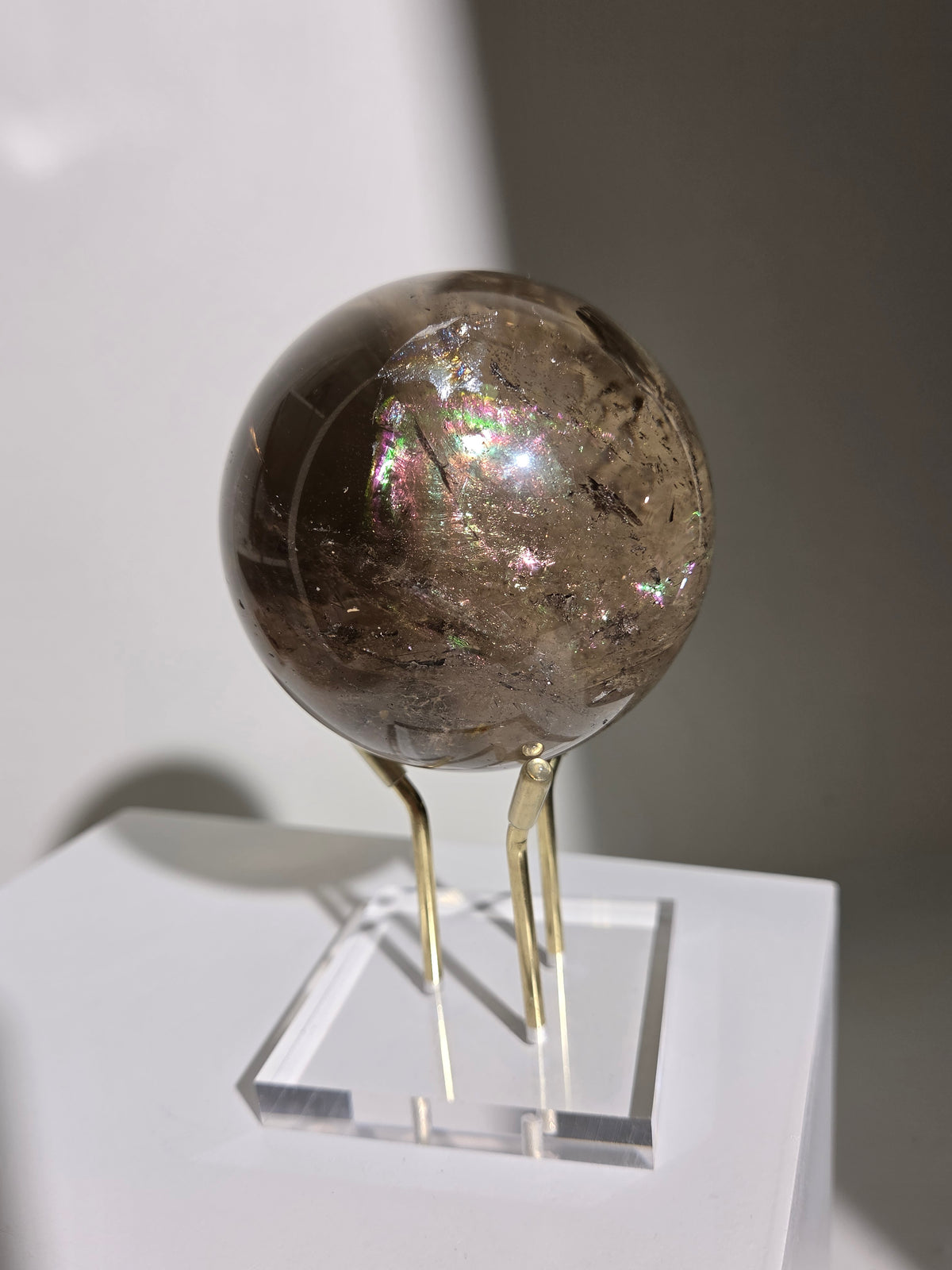 Smoky Quartz Sphere 008