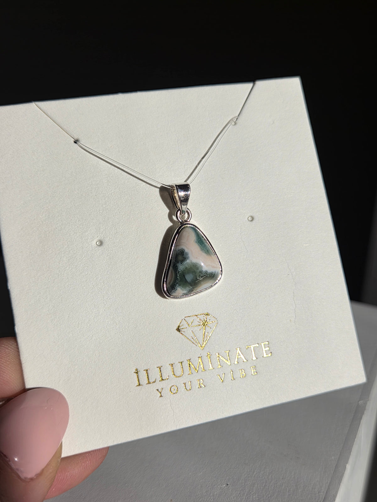 Sea Jasper Pendant 002