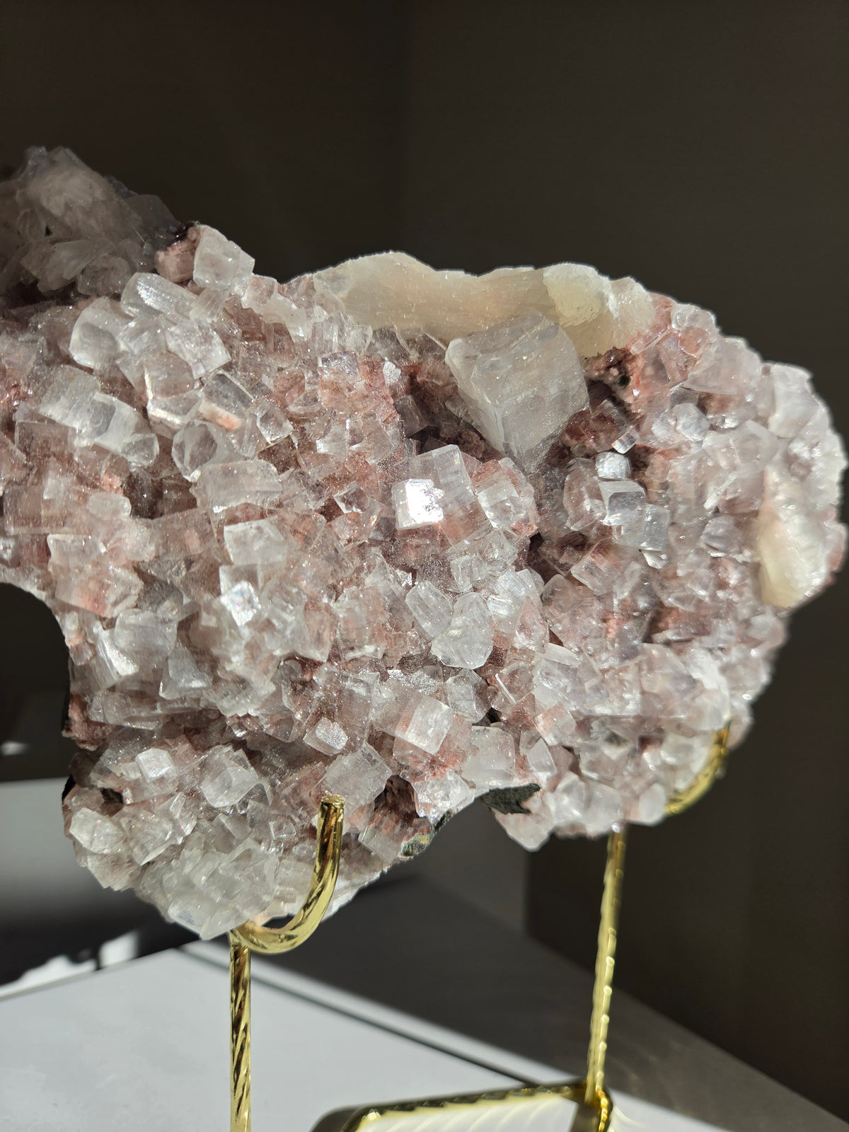 Apophyllite x Stilbite 004