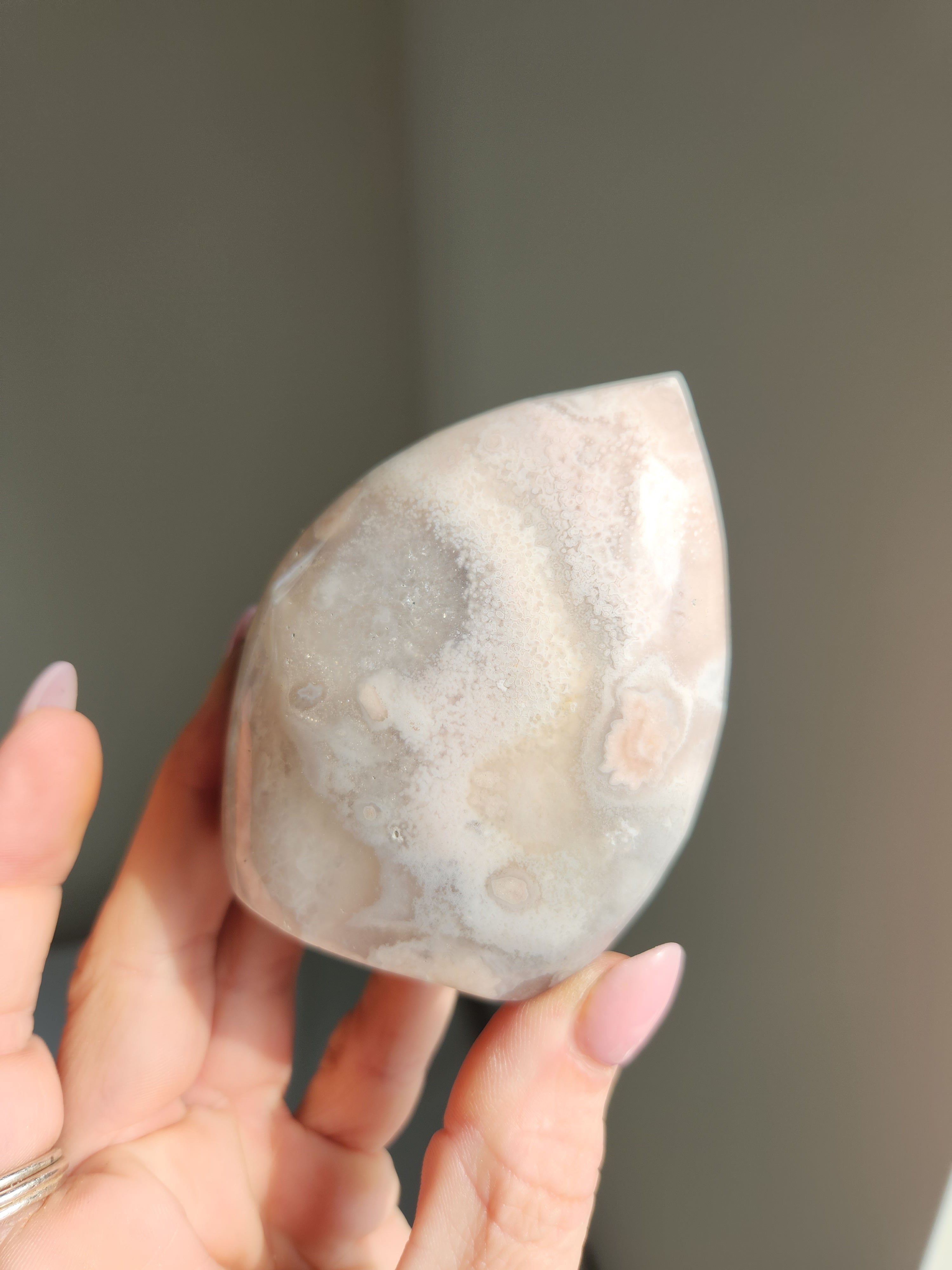 Flower Agate Freeform 001