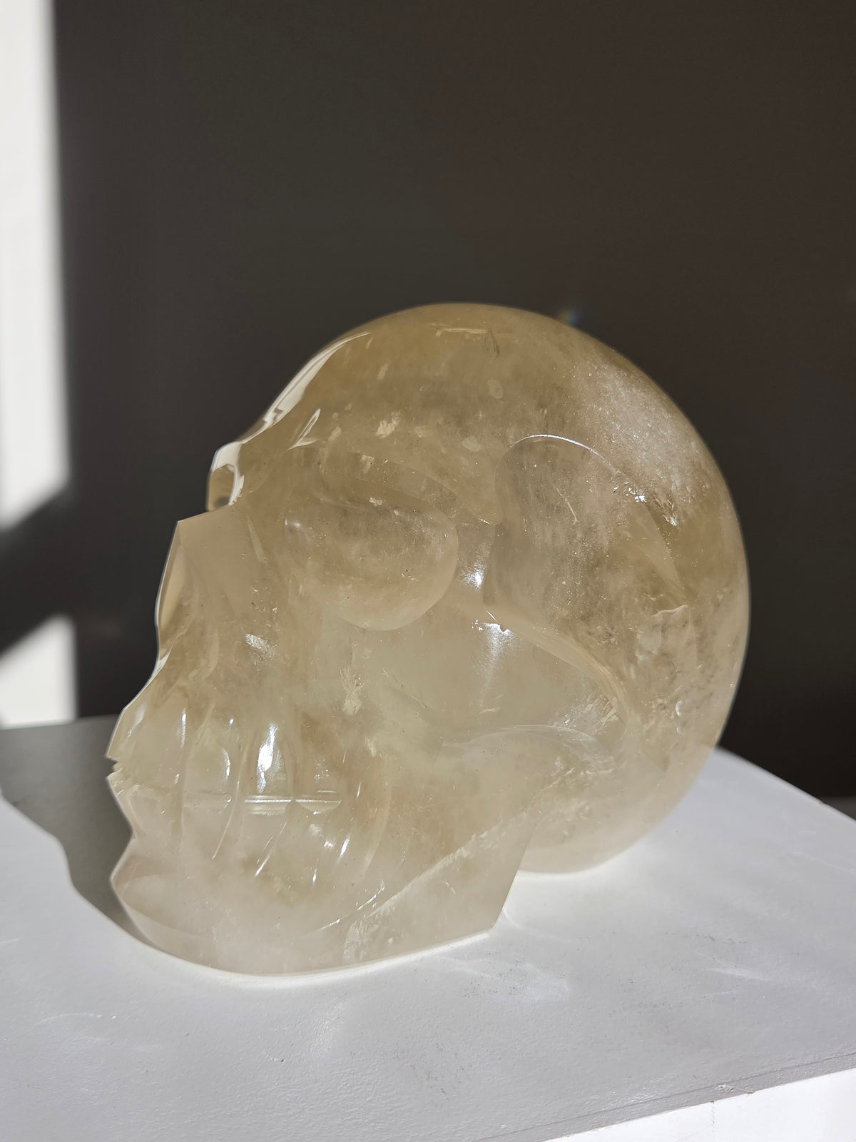 Citrine Statement Skull