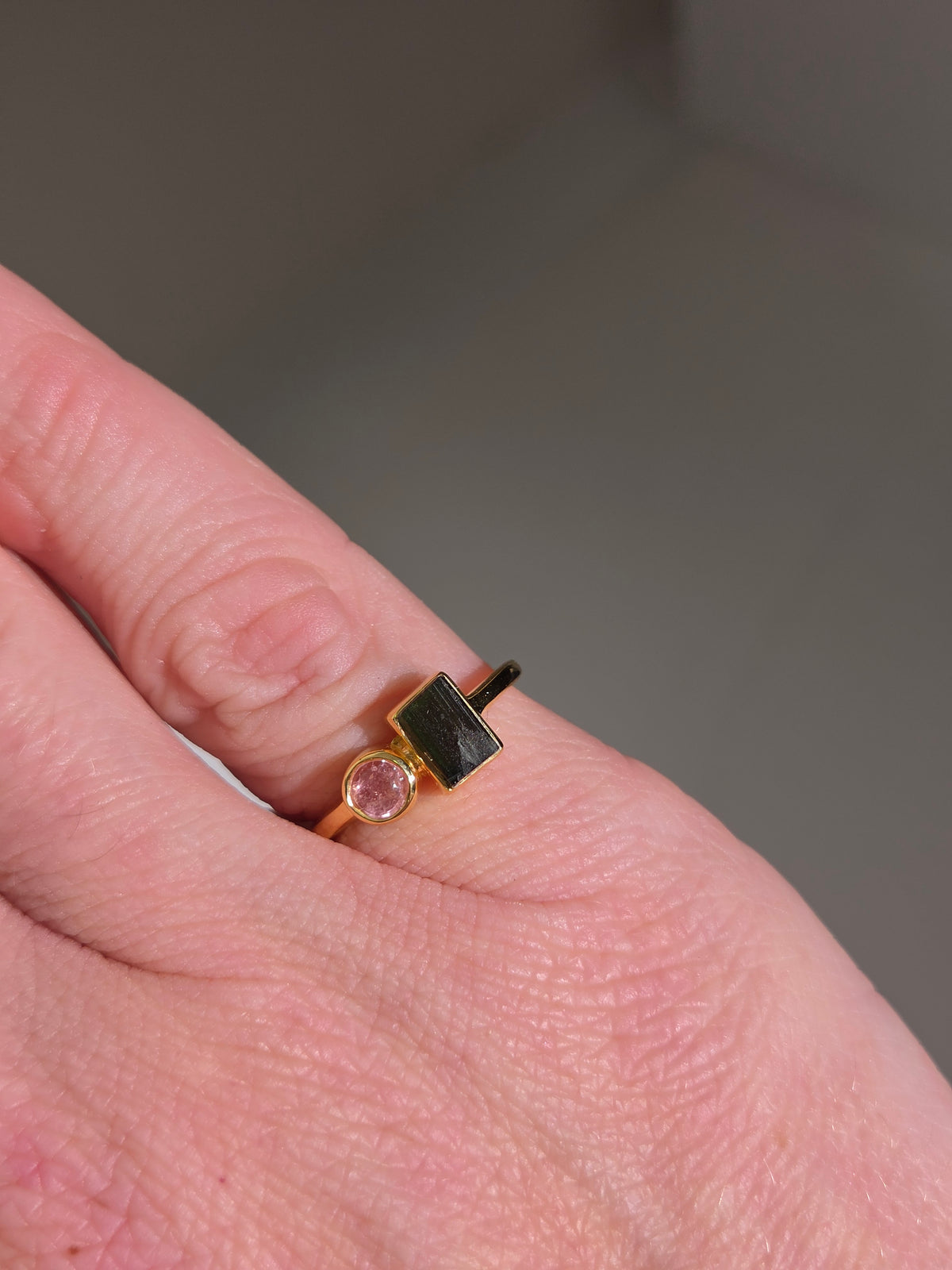 Size 6 | tourmaline ring | gold