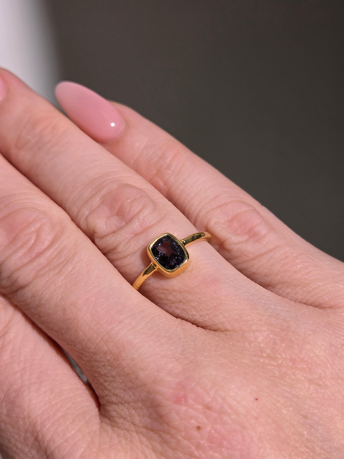 Size 7 | Spinel Ring | gold 001