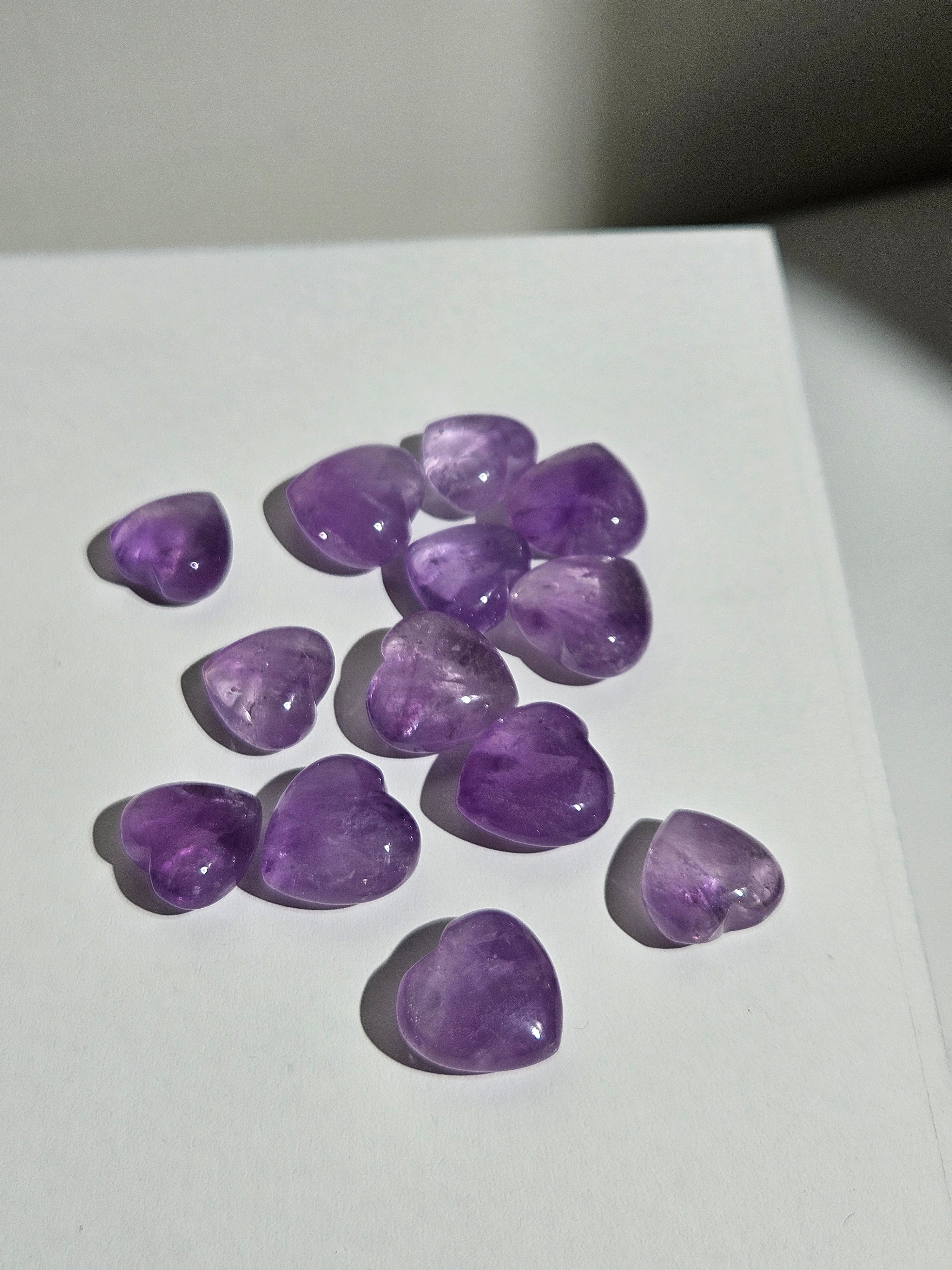 Amethyst Mini Heart