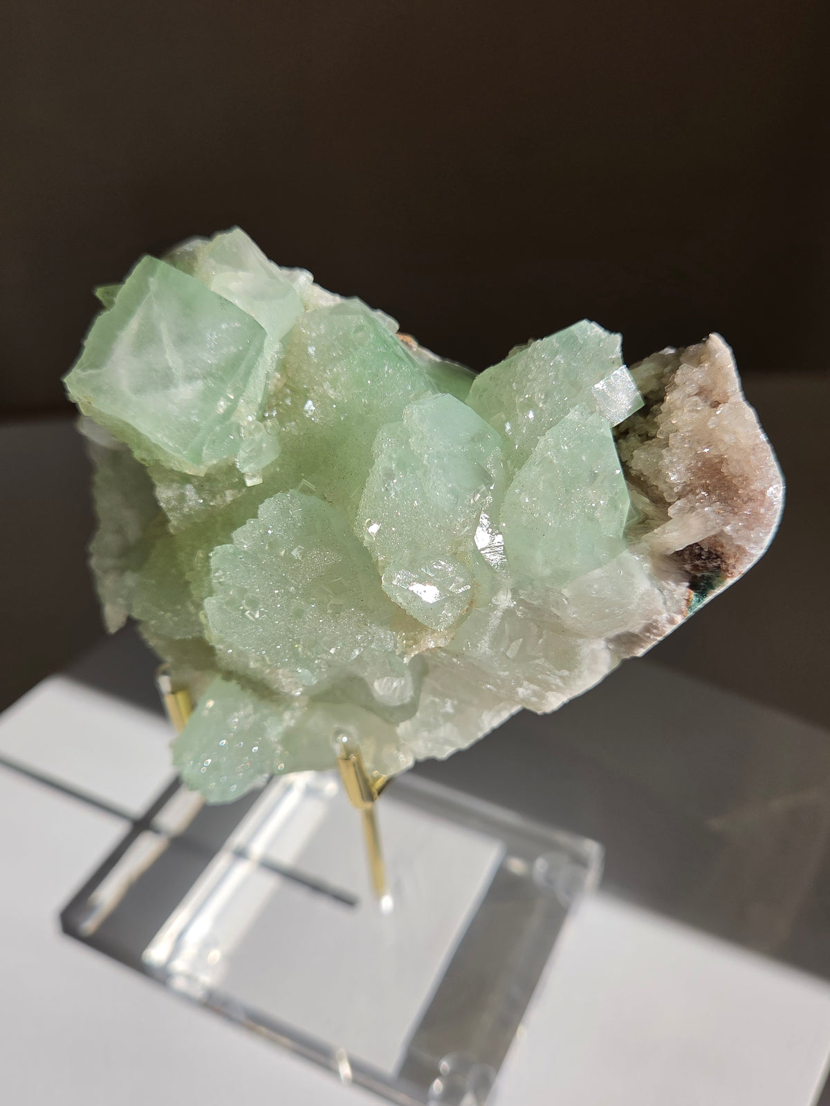 Minty Green Apophyllite 002