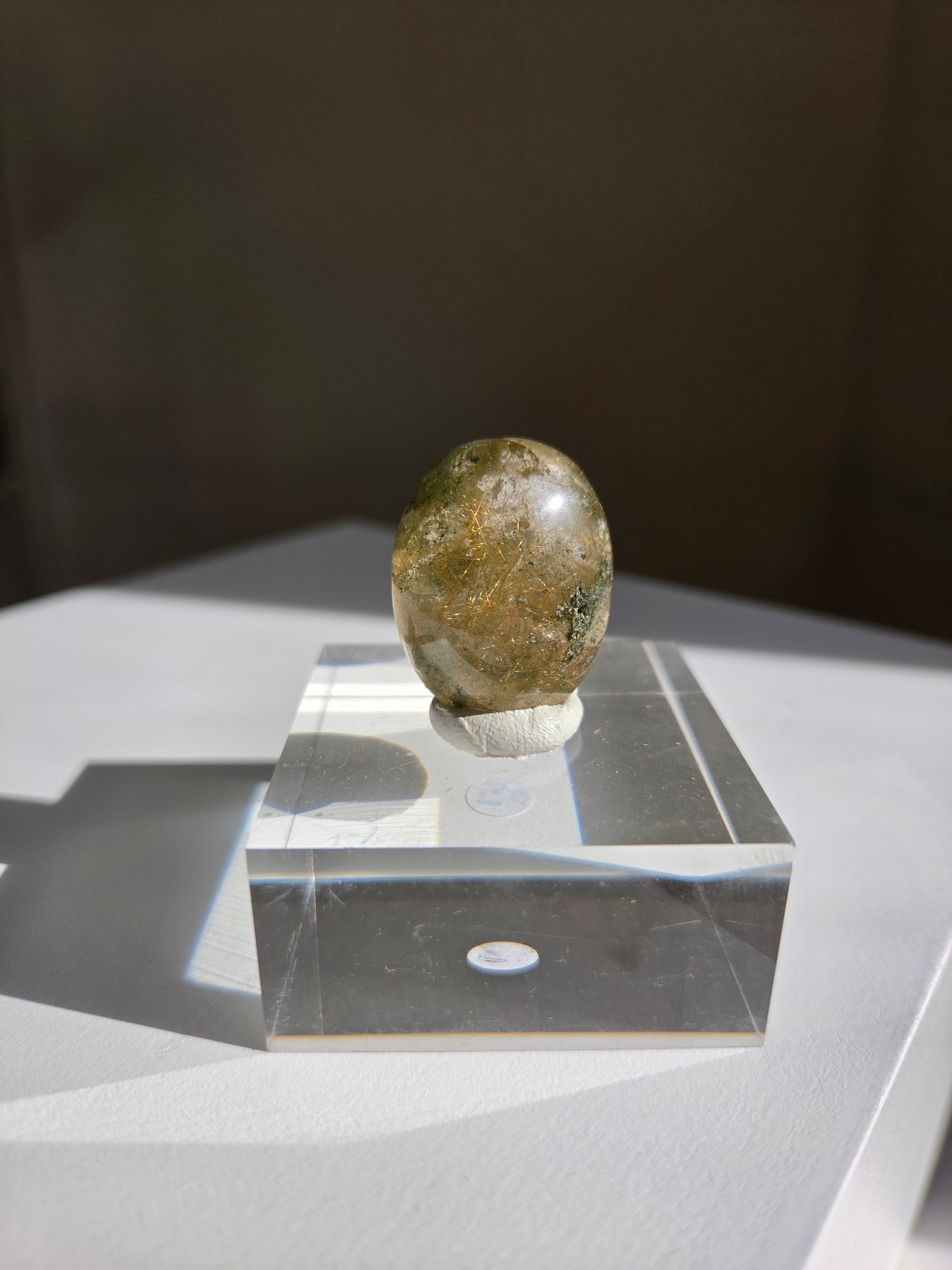 Himalayan Rutile Cabochon 013