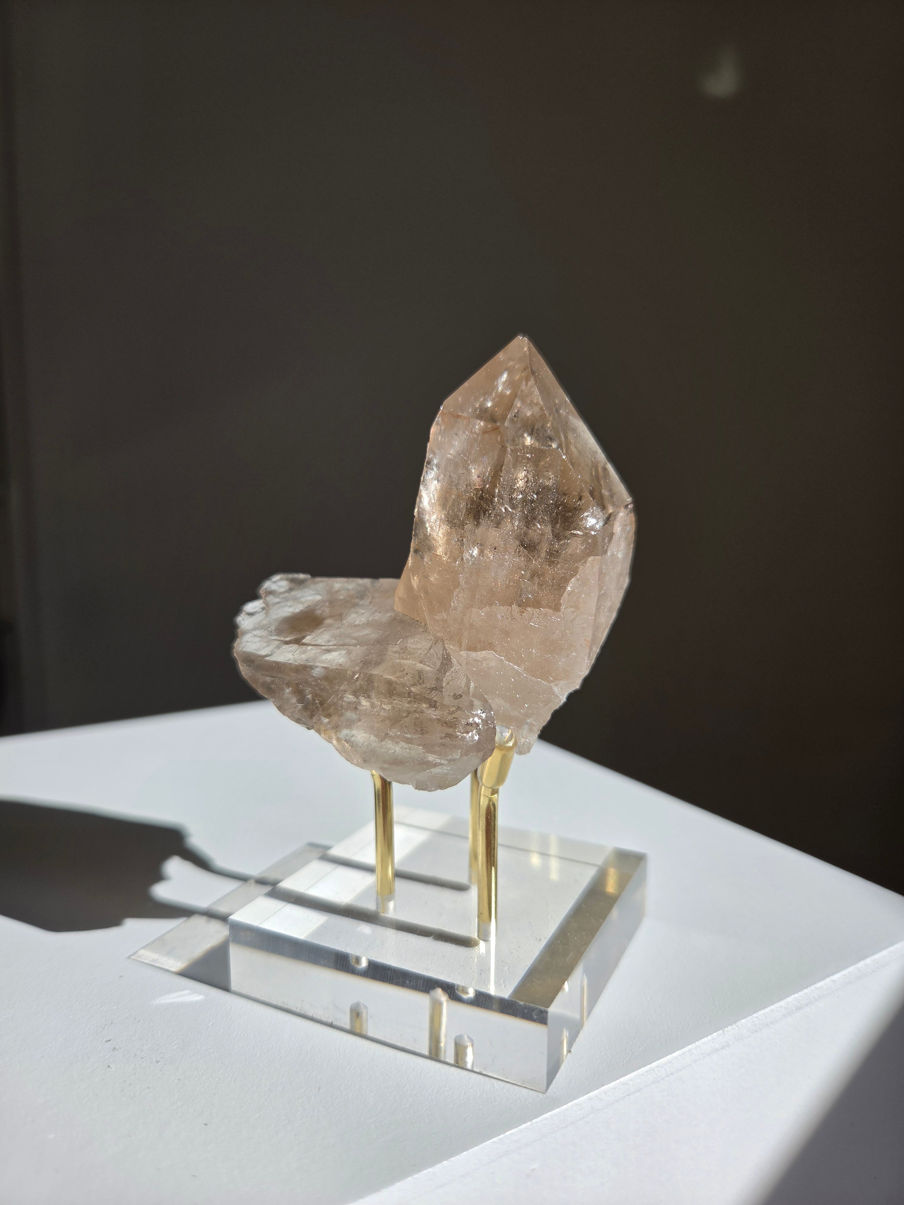 Smoky Quartz Cluster 003