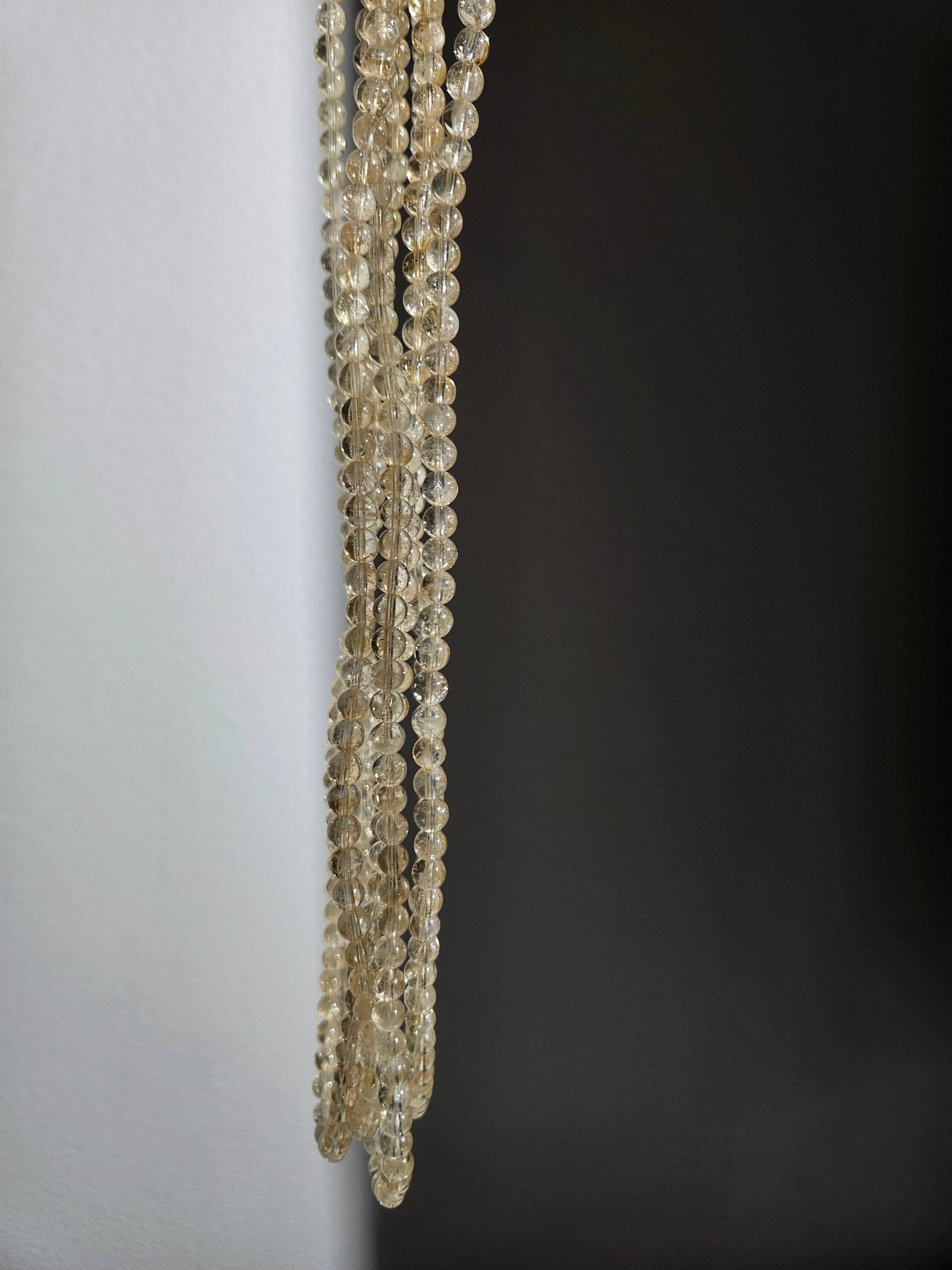 Citrine 3 wrap Bracelet | 6mm