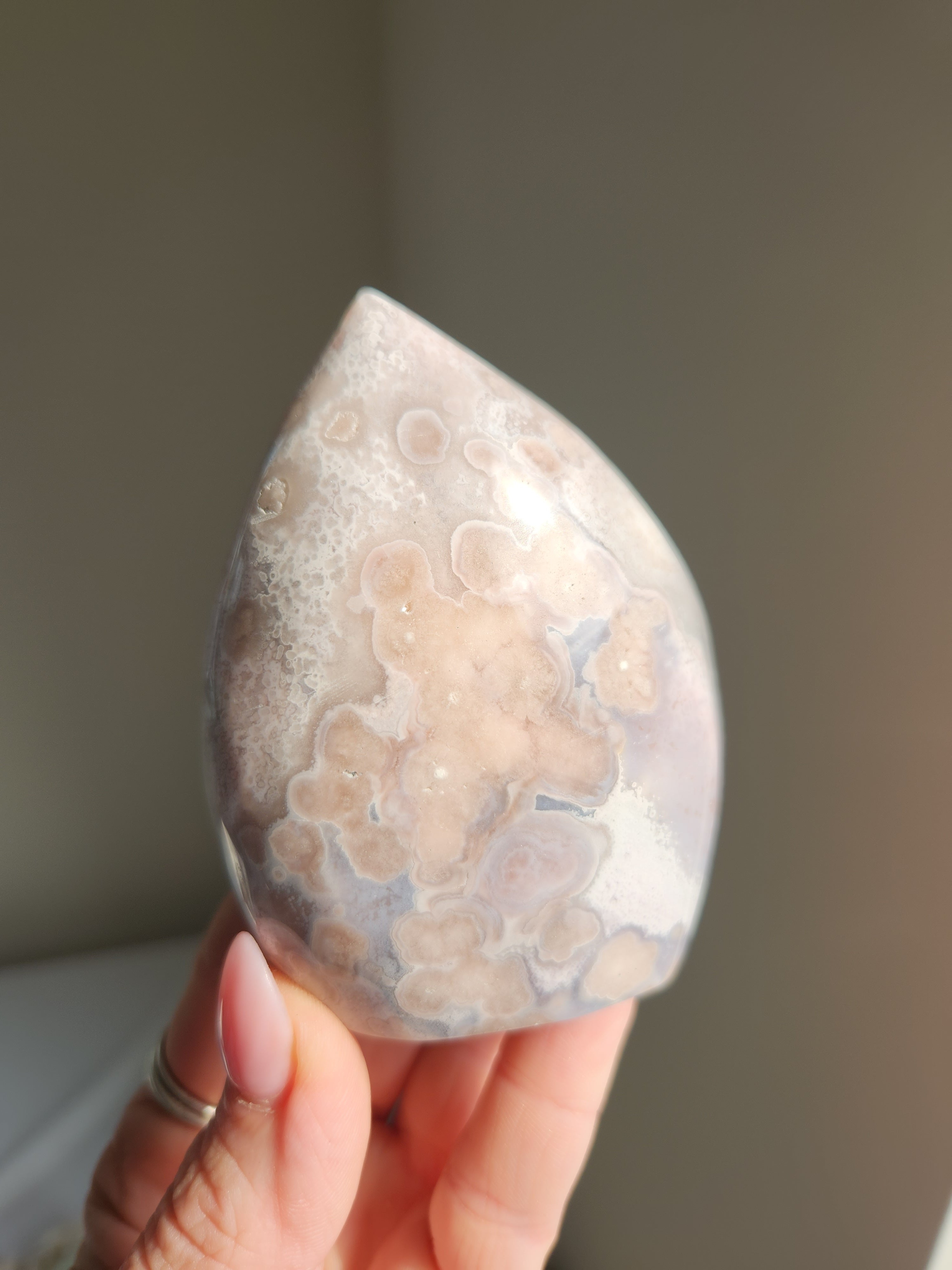 Flower Agate Freeform 001