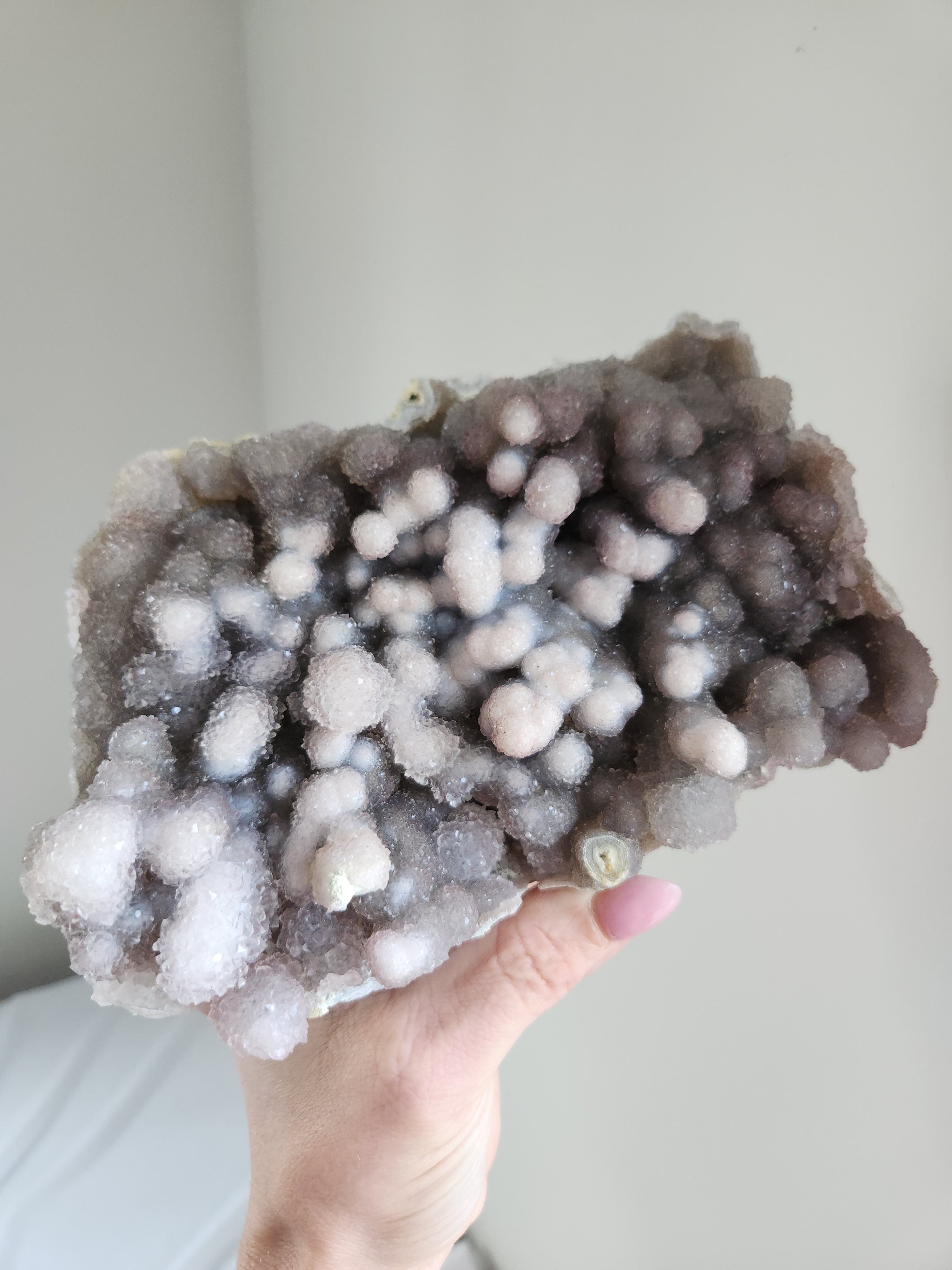 Pink Amethyst Cluster 001