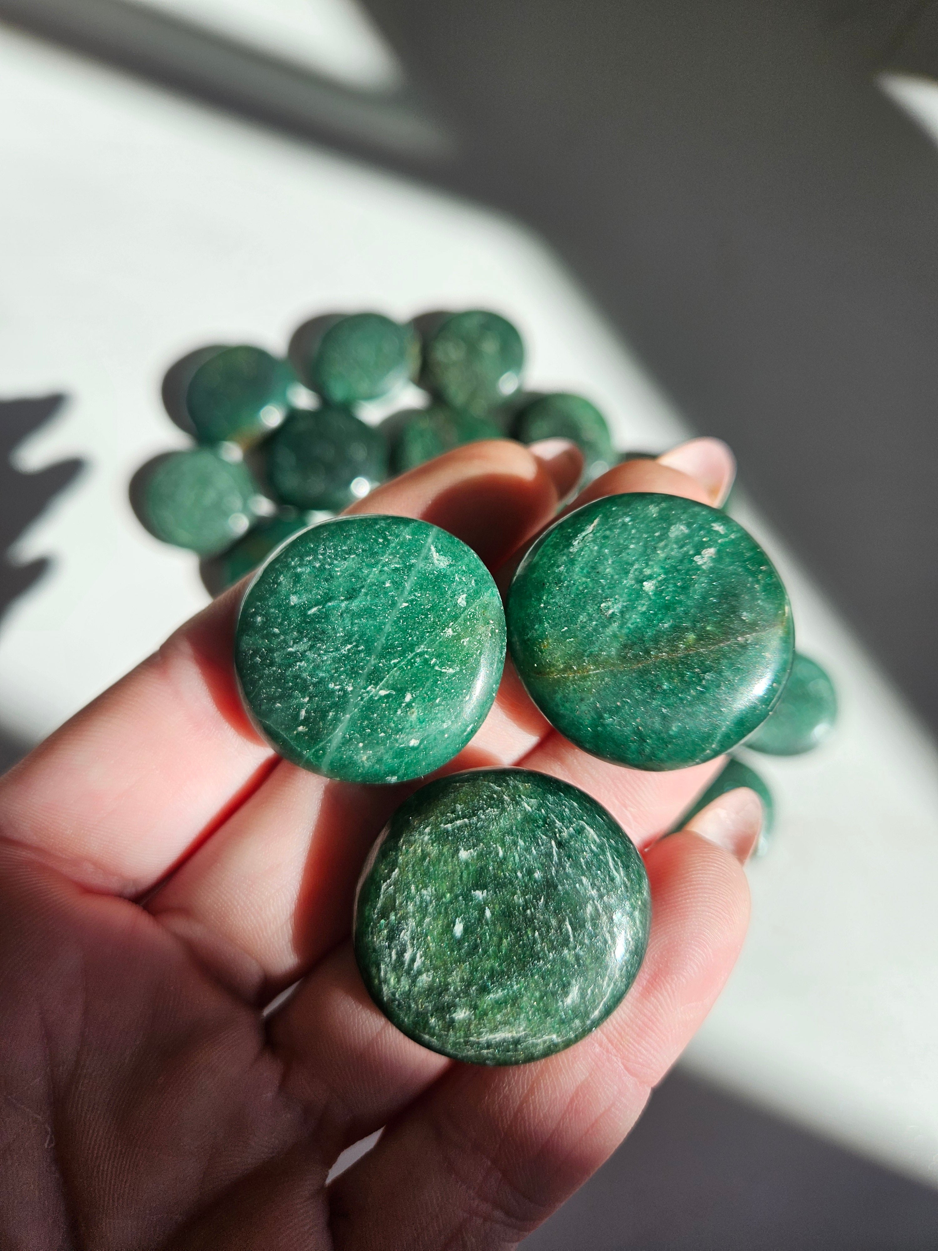 Green Mica Mini Flat