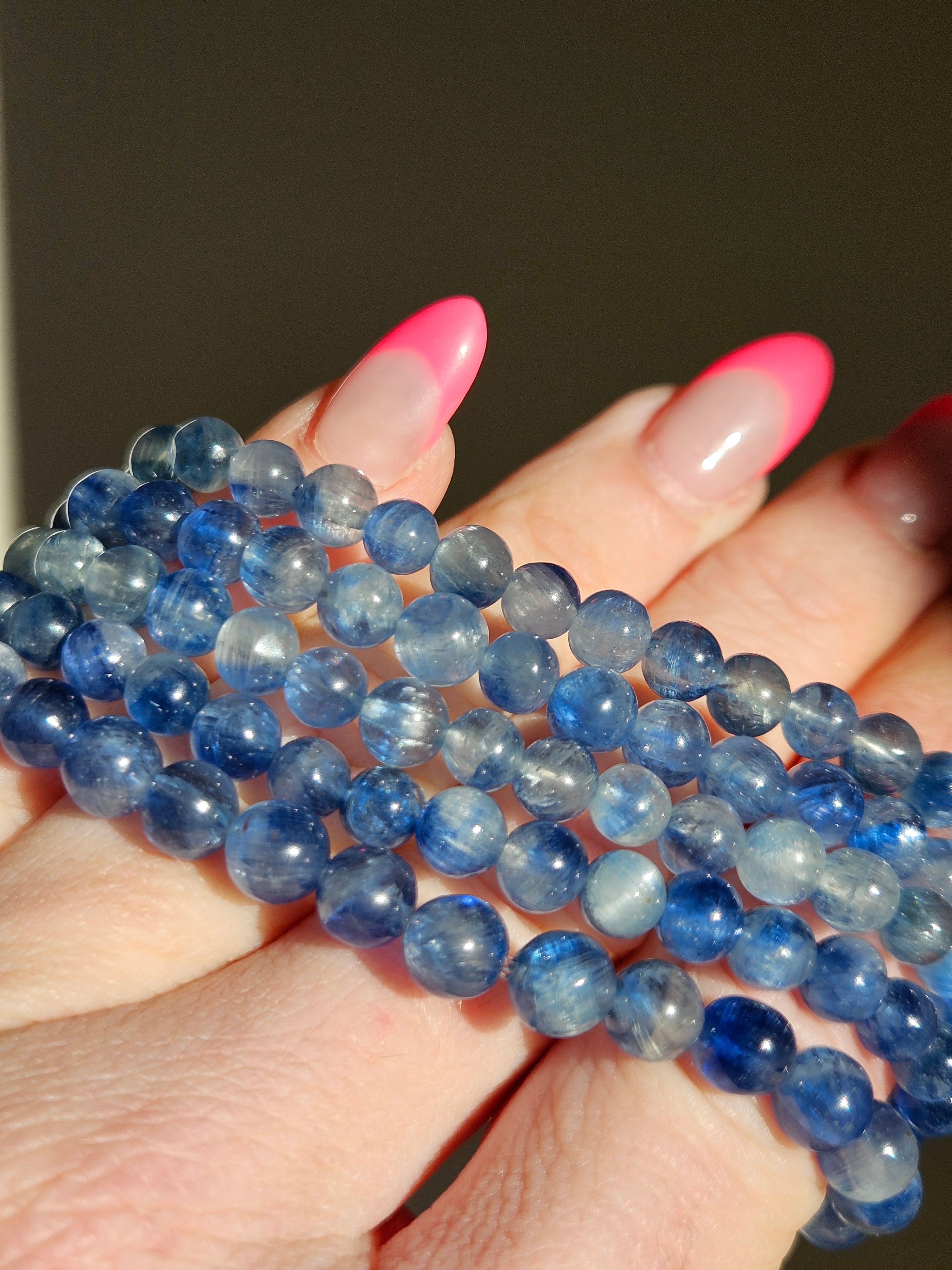 Blue Kyanite Bracelet | 6mm