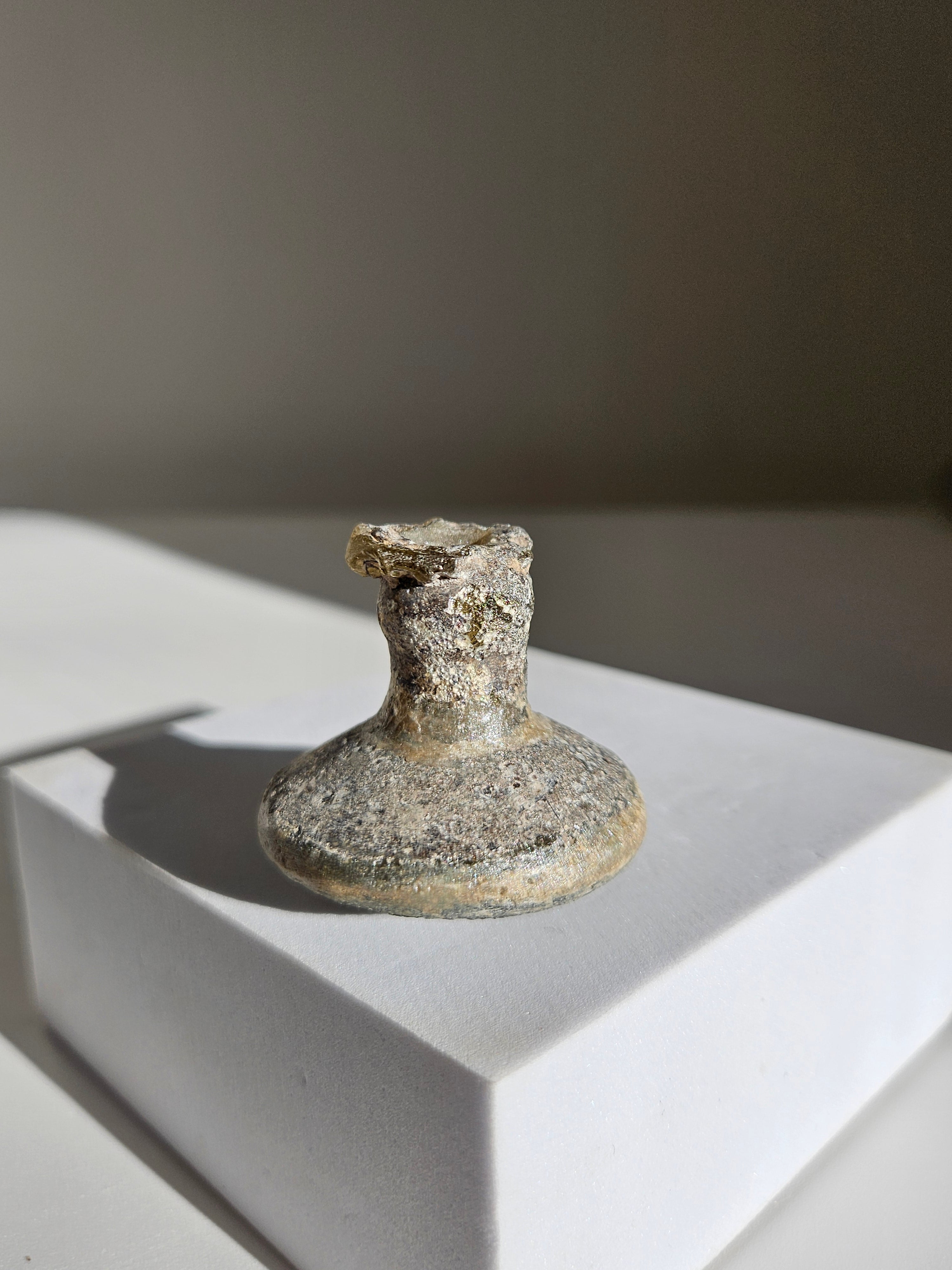 Roman Glass Bottle 003