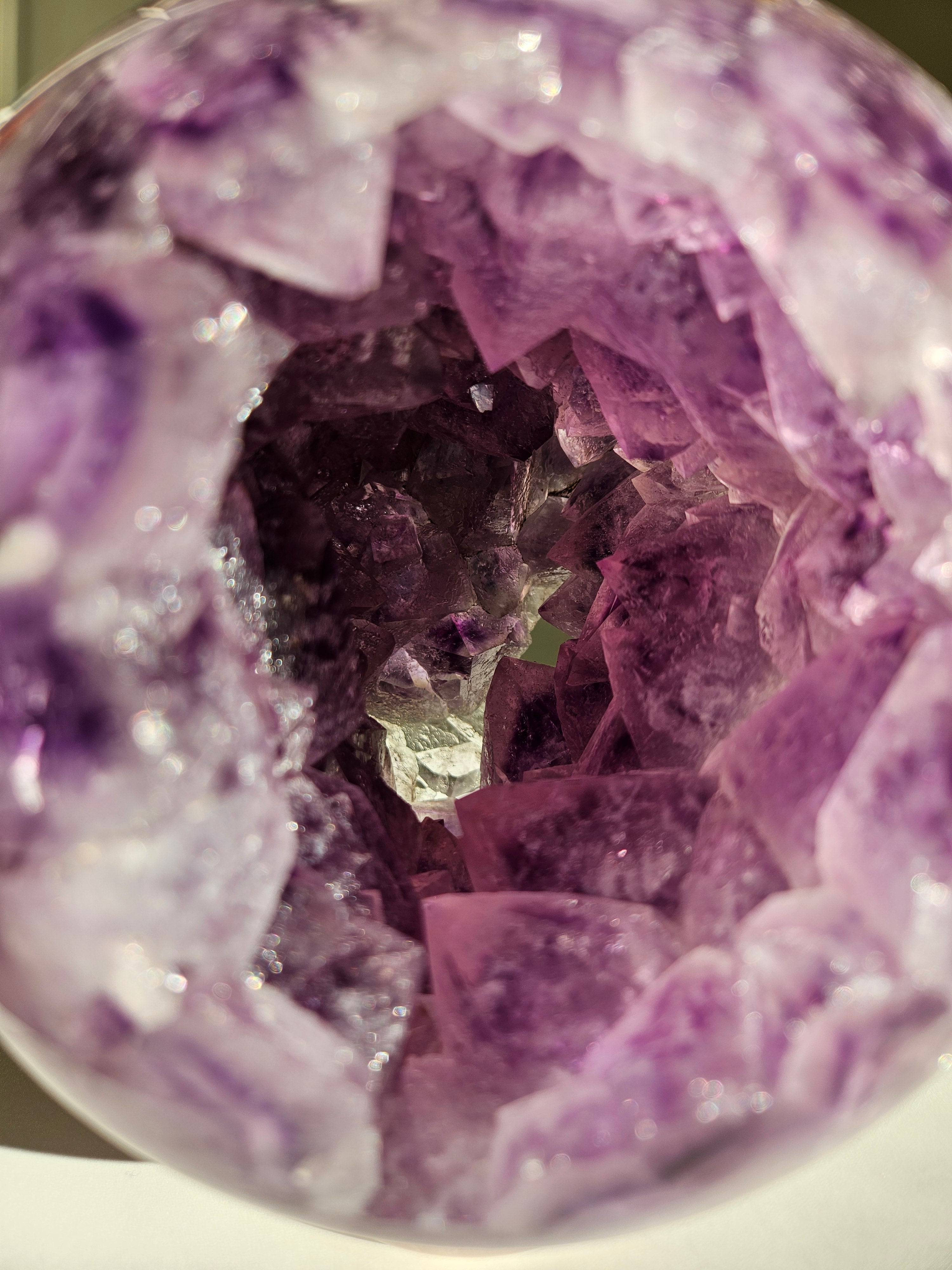 Amethyst Statement Sphere