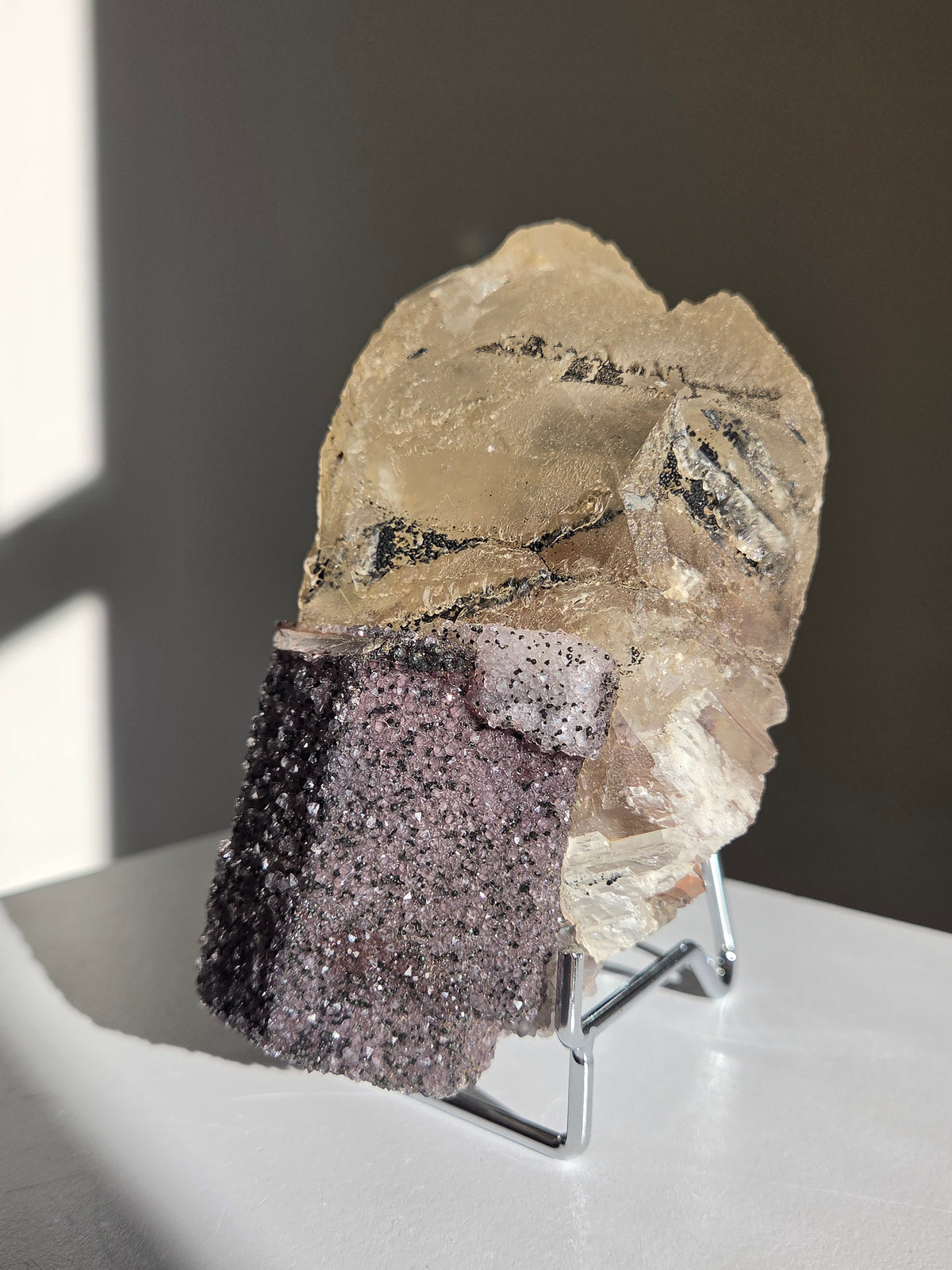 Amethyst x Calcite 003