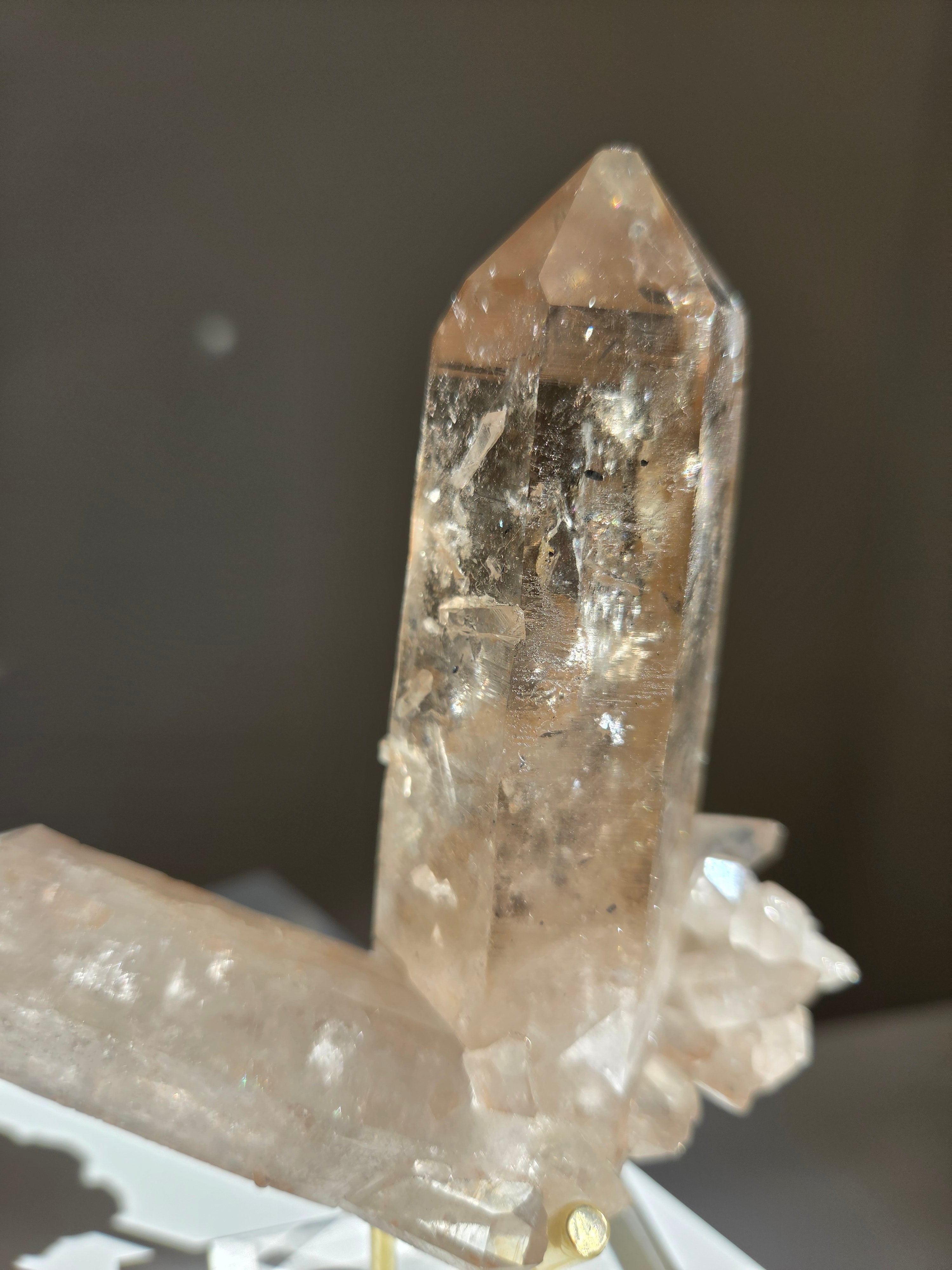 Smoky Quartz Cluster 004