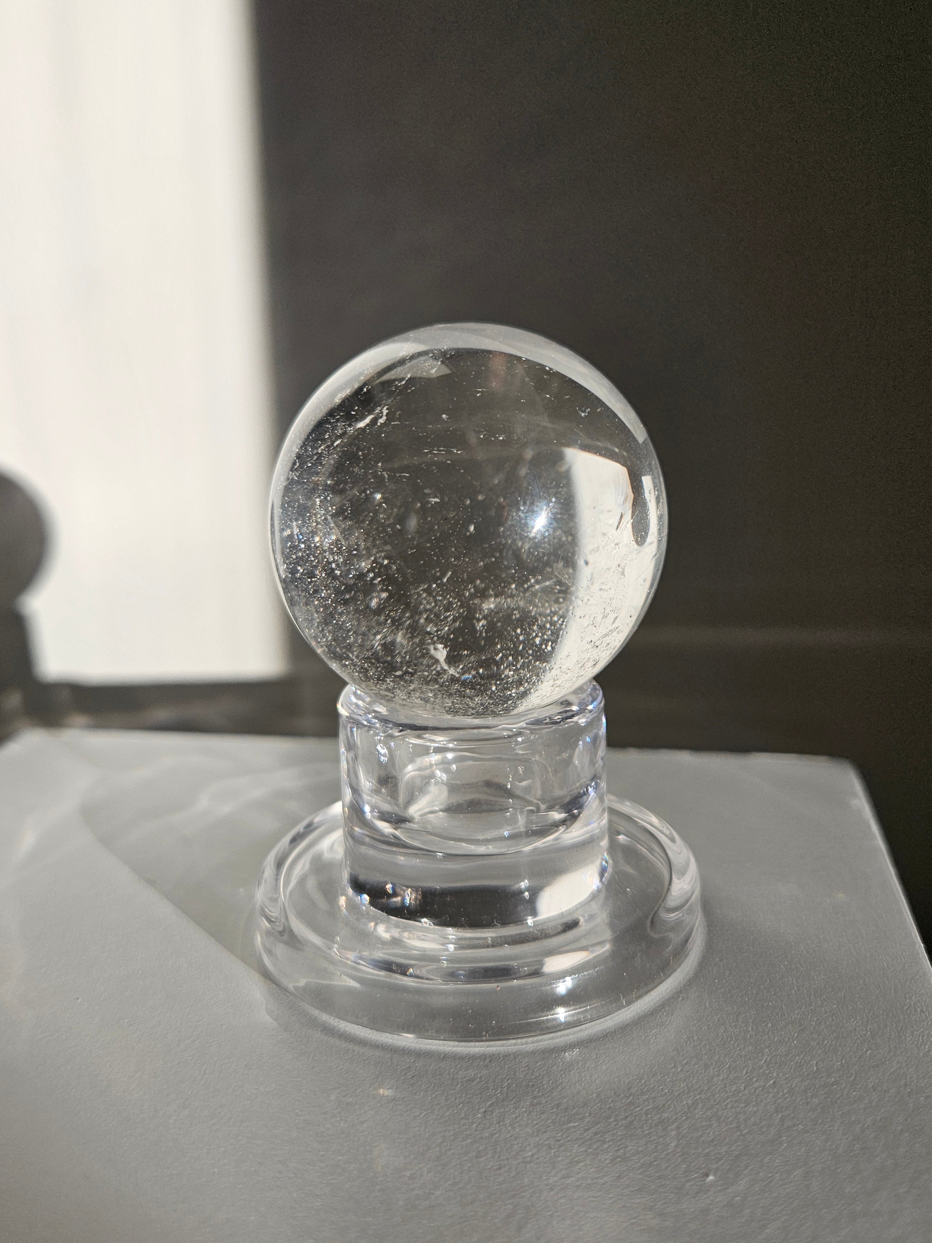 Lemurian Quartz Sphere 015