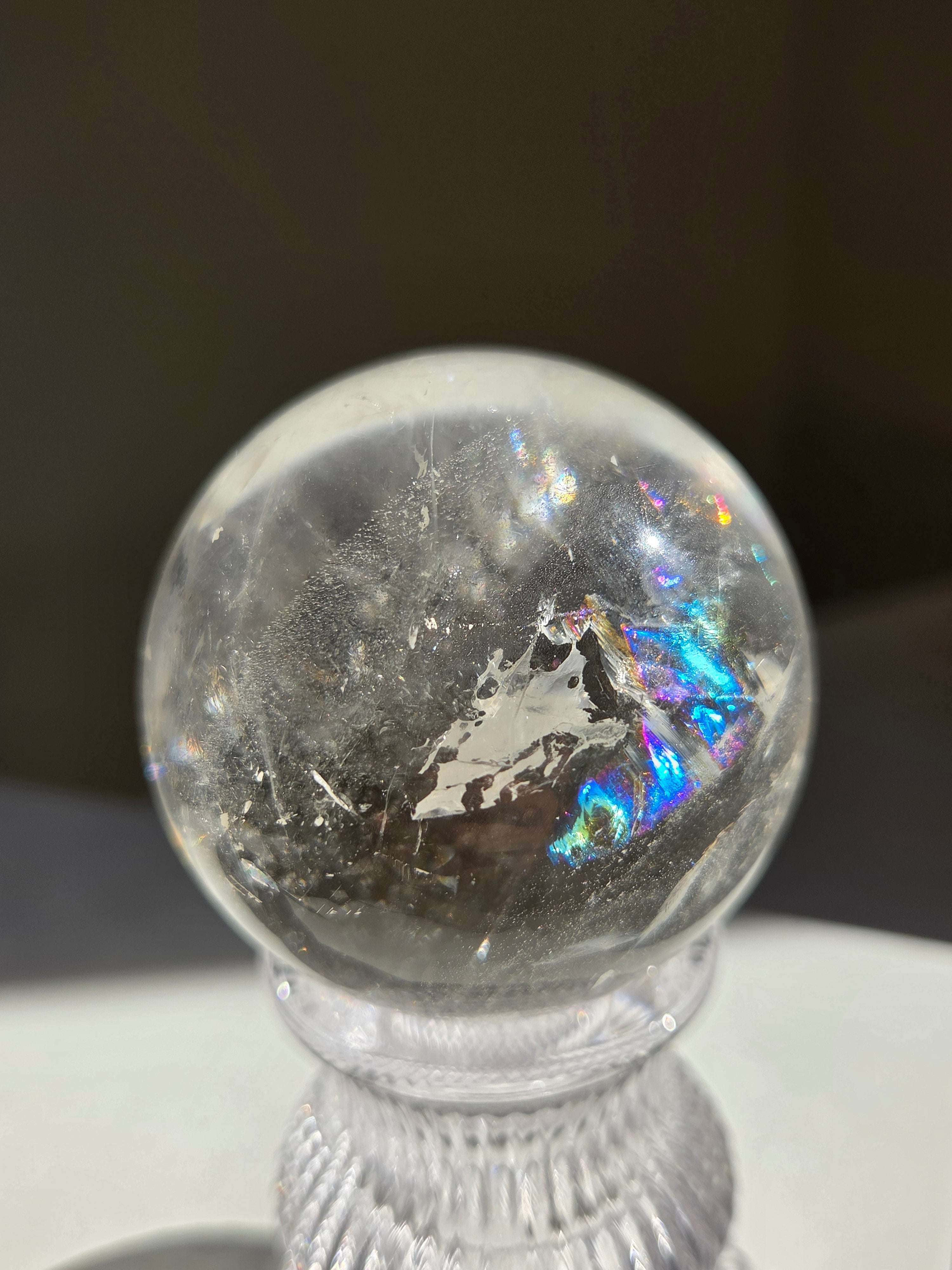 Lemurian Quartz Sphere 020
