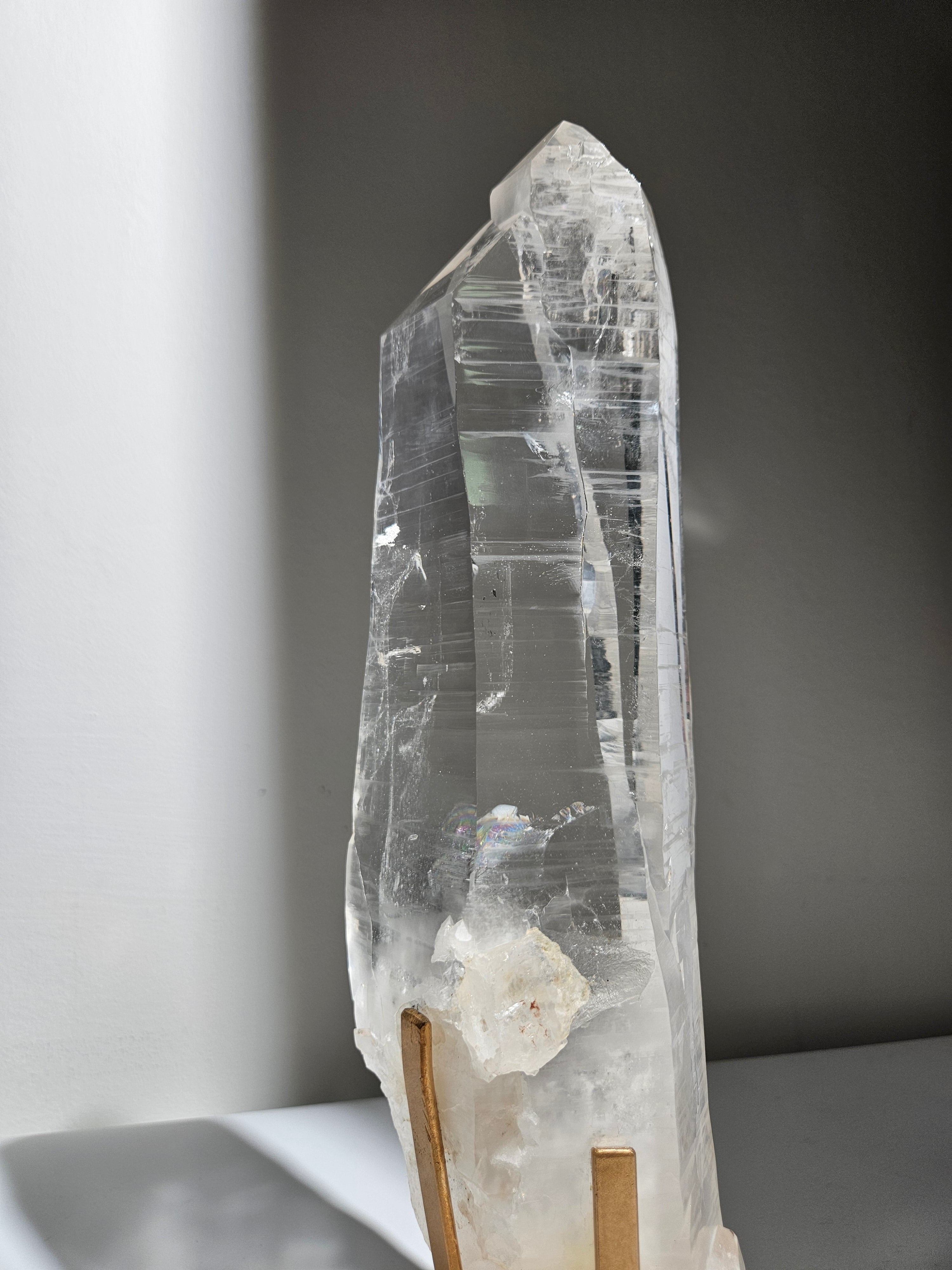Lemurian Quartz Spinning Statement 007