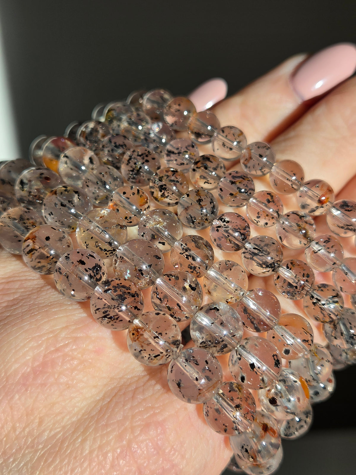 Quartz x Mica bracelet | 7-9mm